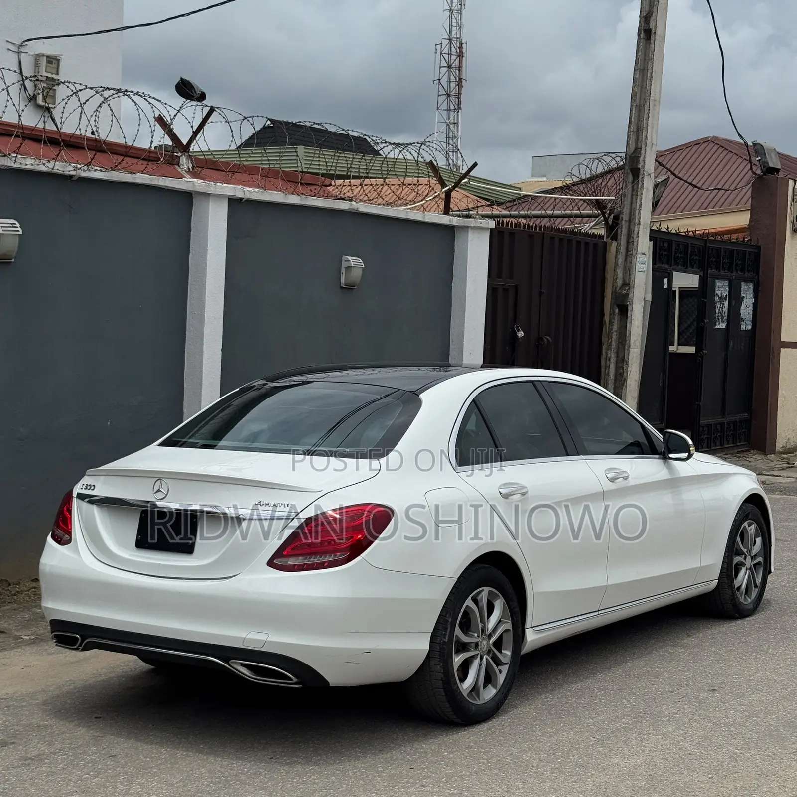 Mercedes-Benz C300 Luxury 4Matic Sedan AWD (2.0L 4cyl 7A) 2016 White