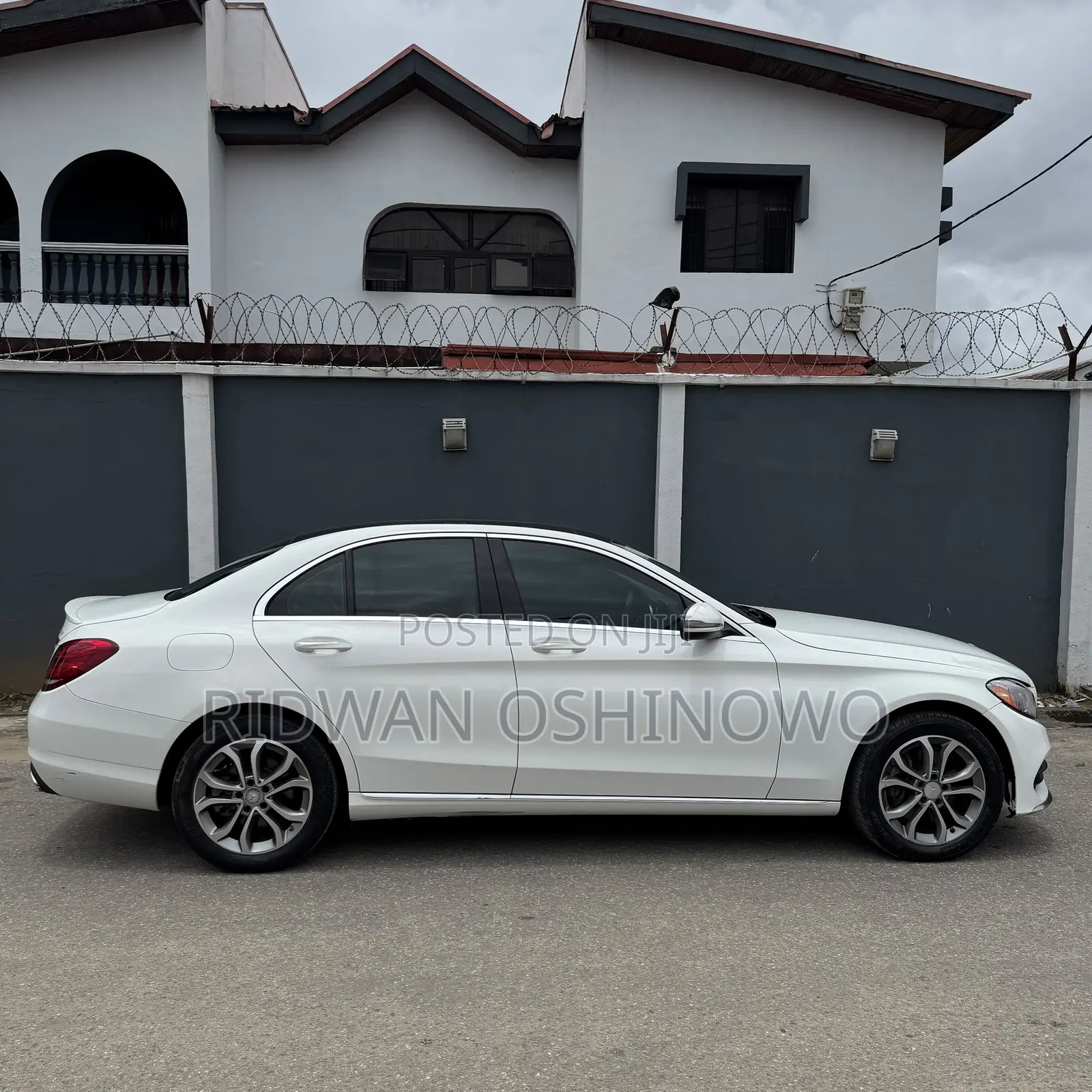 Mercedes-Benz C300 Luxury 4Matic Sedan AWD (2.0L 4cyl 7A) 2016 White