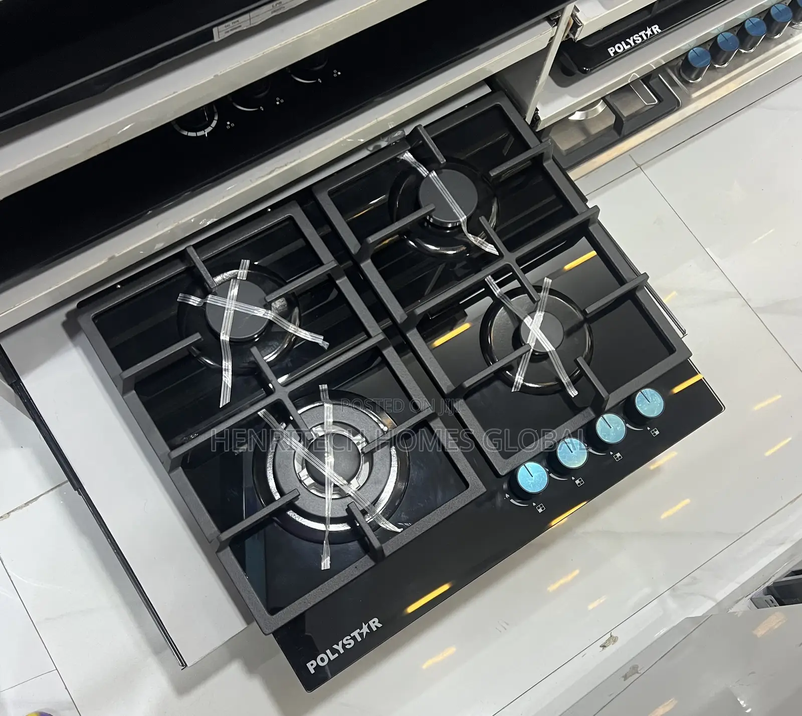 Polystar 4-Burner Premium Gas Cooker