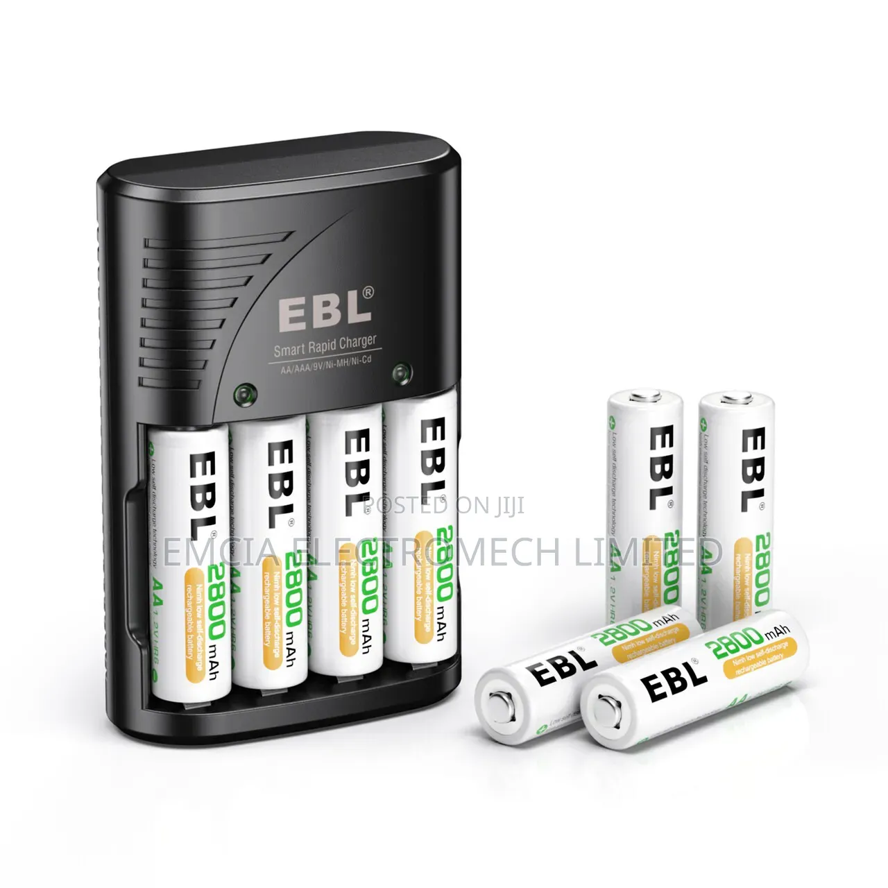 EBL Smart Battery Charger for 9V,AA,AAA (Charger Only)
