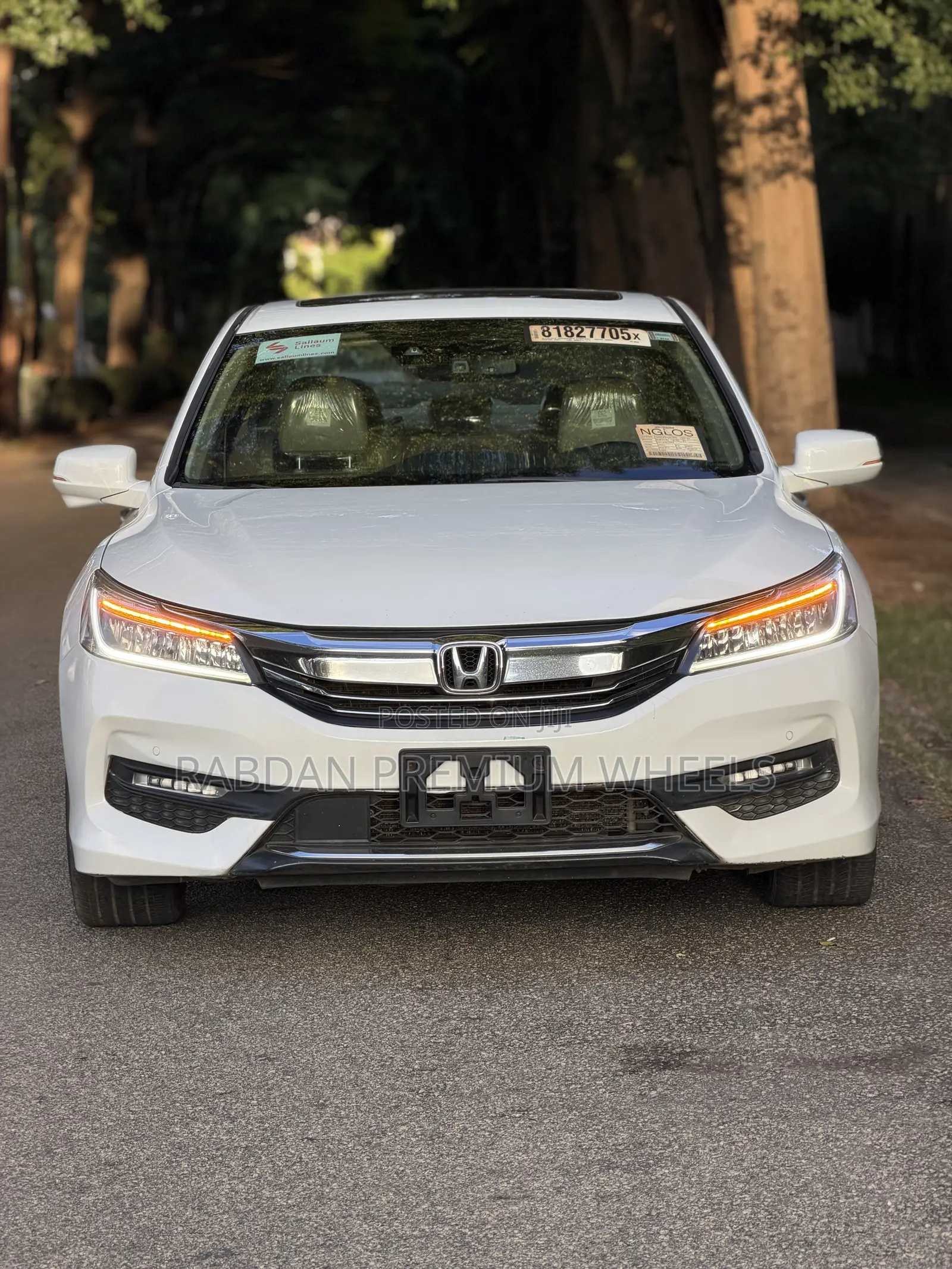 Honda Accord EX-L V-6 4dr Sedan FWD (3.5L 6cyl 6A) 2016 White