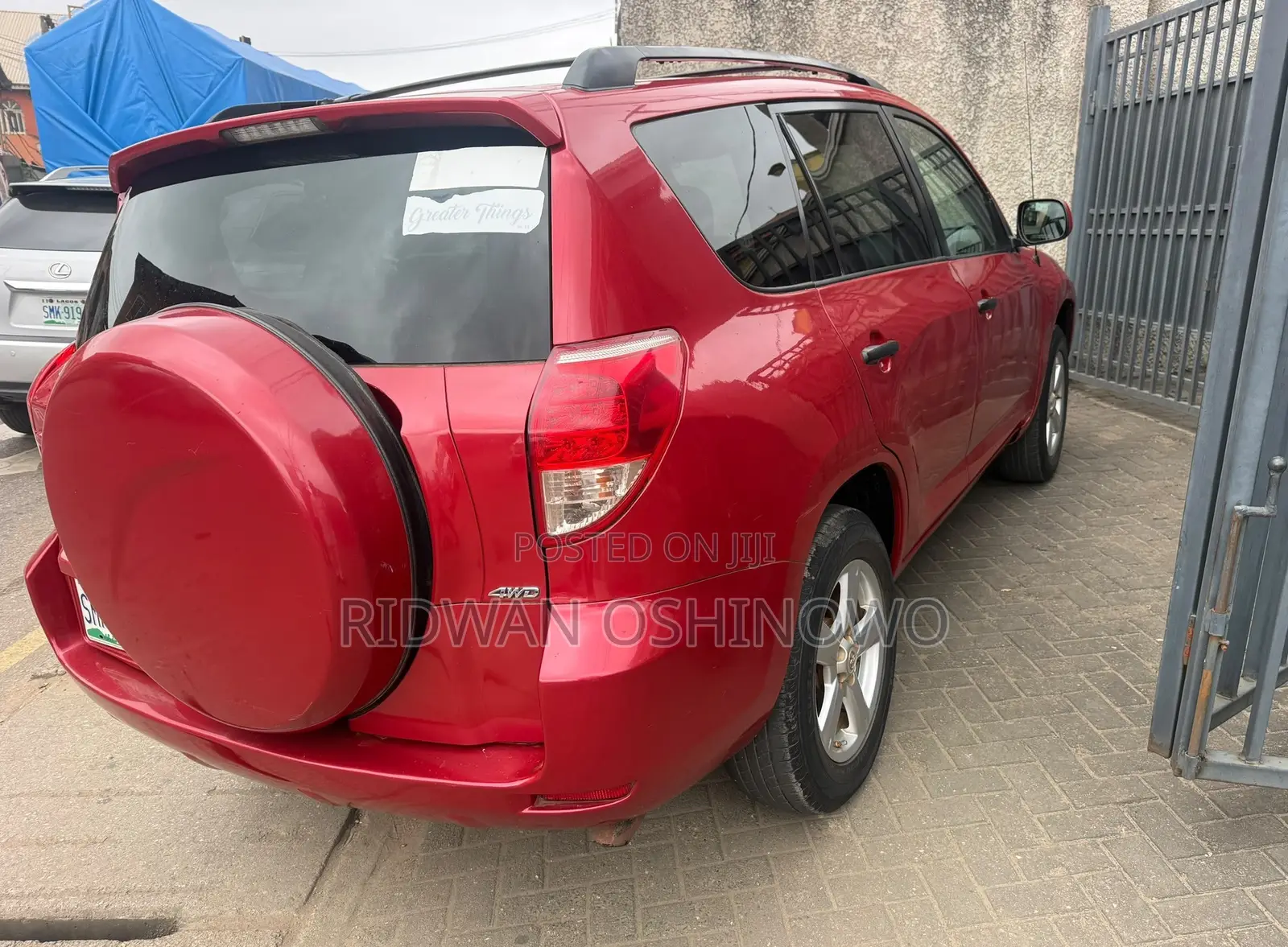 Toyota RAV4 2008 Red