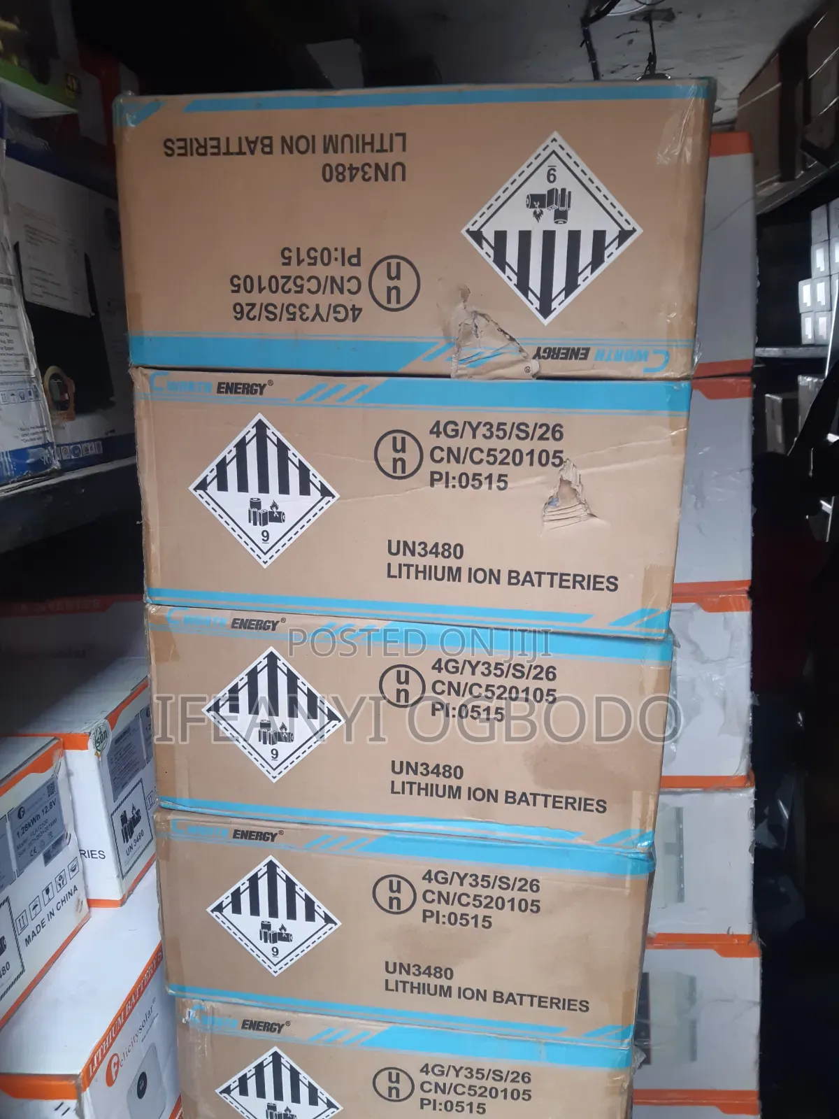 Cworth Energy Solar Lithium 2kwh 24v
