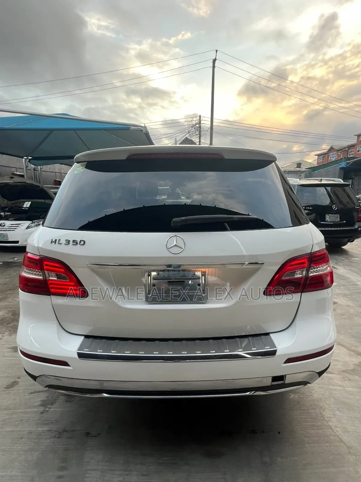 Mercedes-Benz M Class ML 350 4Matic 2012 White