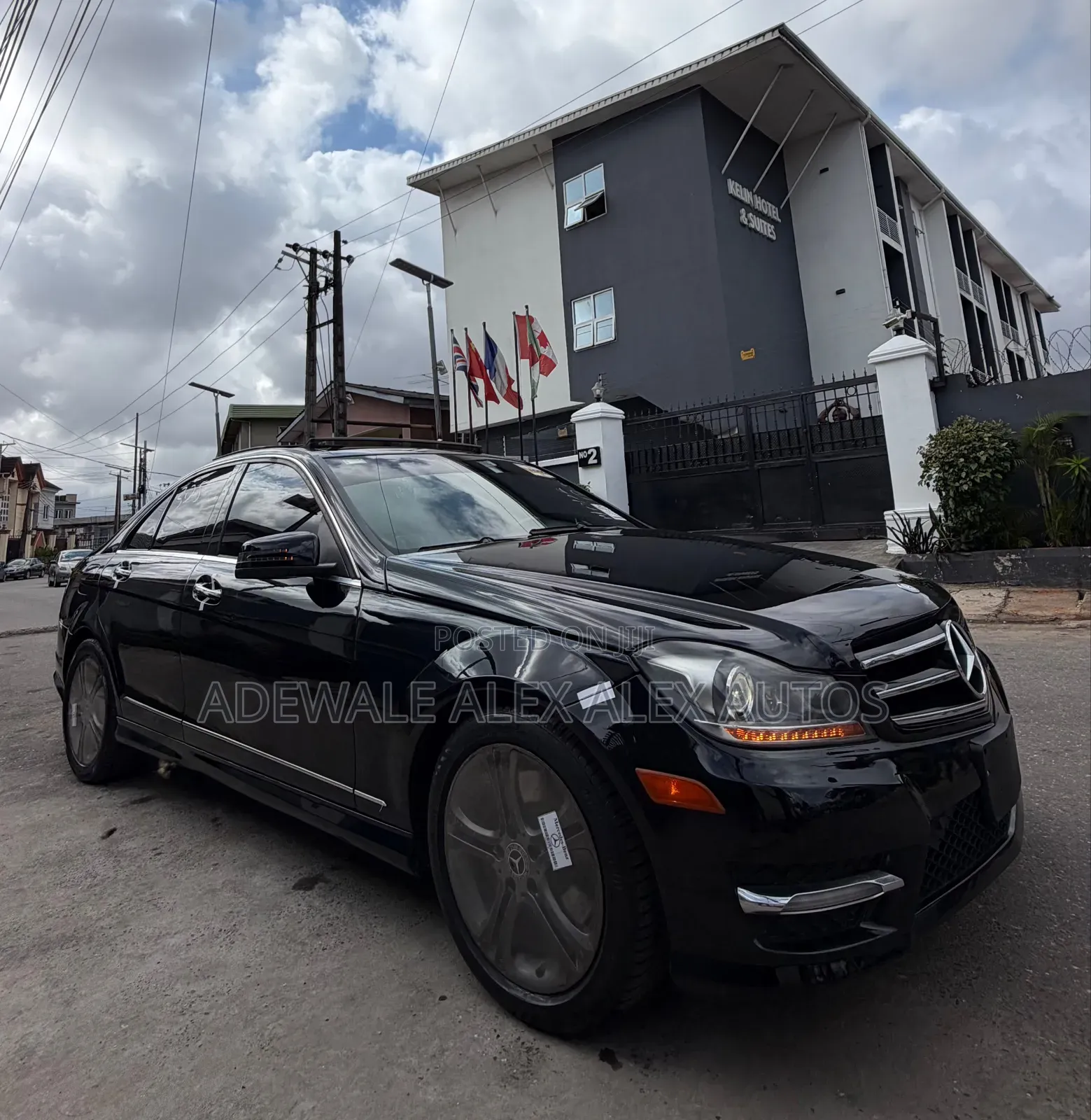 Mercedes-Benz C350 2013 Black