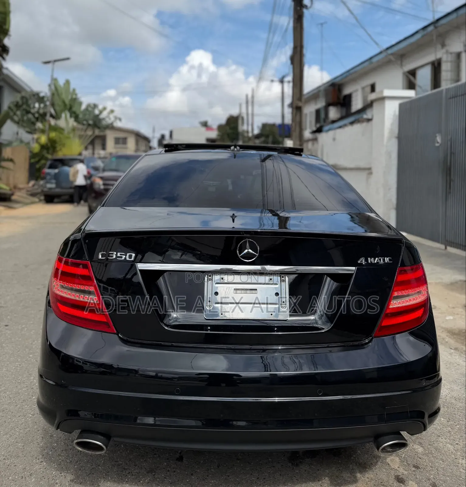 Mercedes-Benz C350 2013 Black