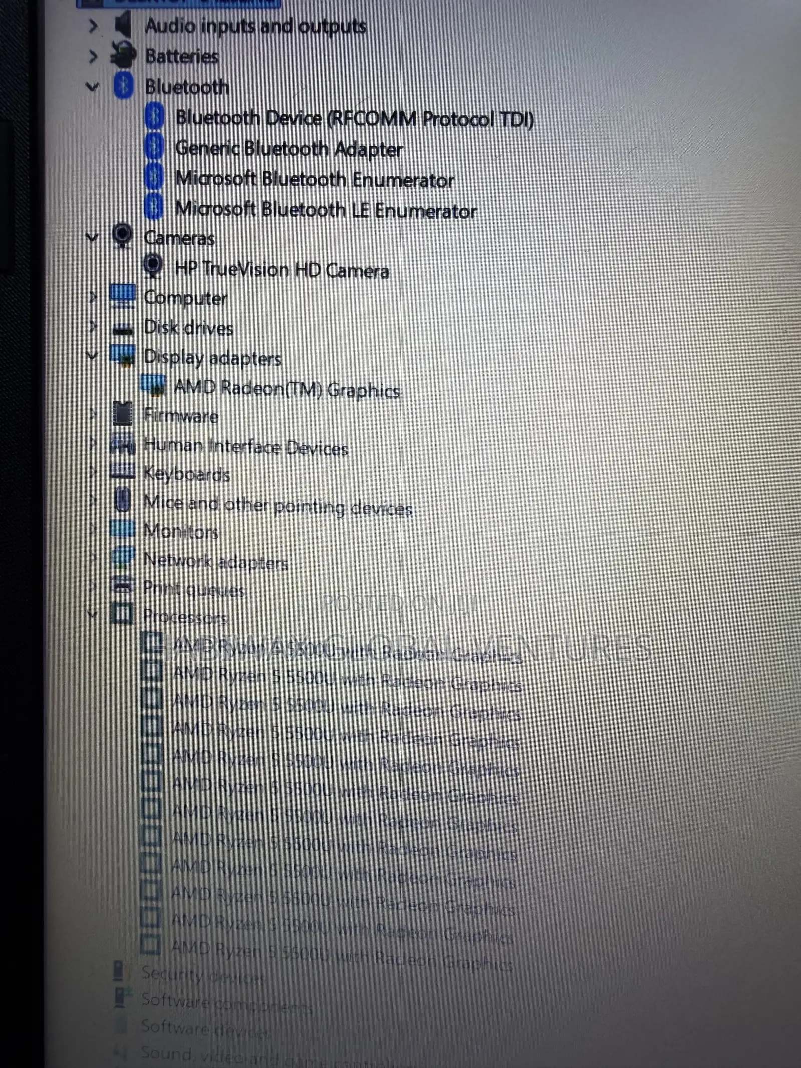 Laptop HP 15 8GB AMD Ryzen 5 SSD 256GB
