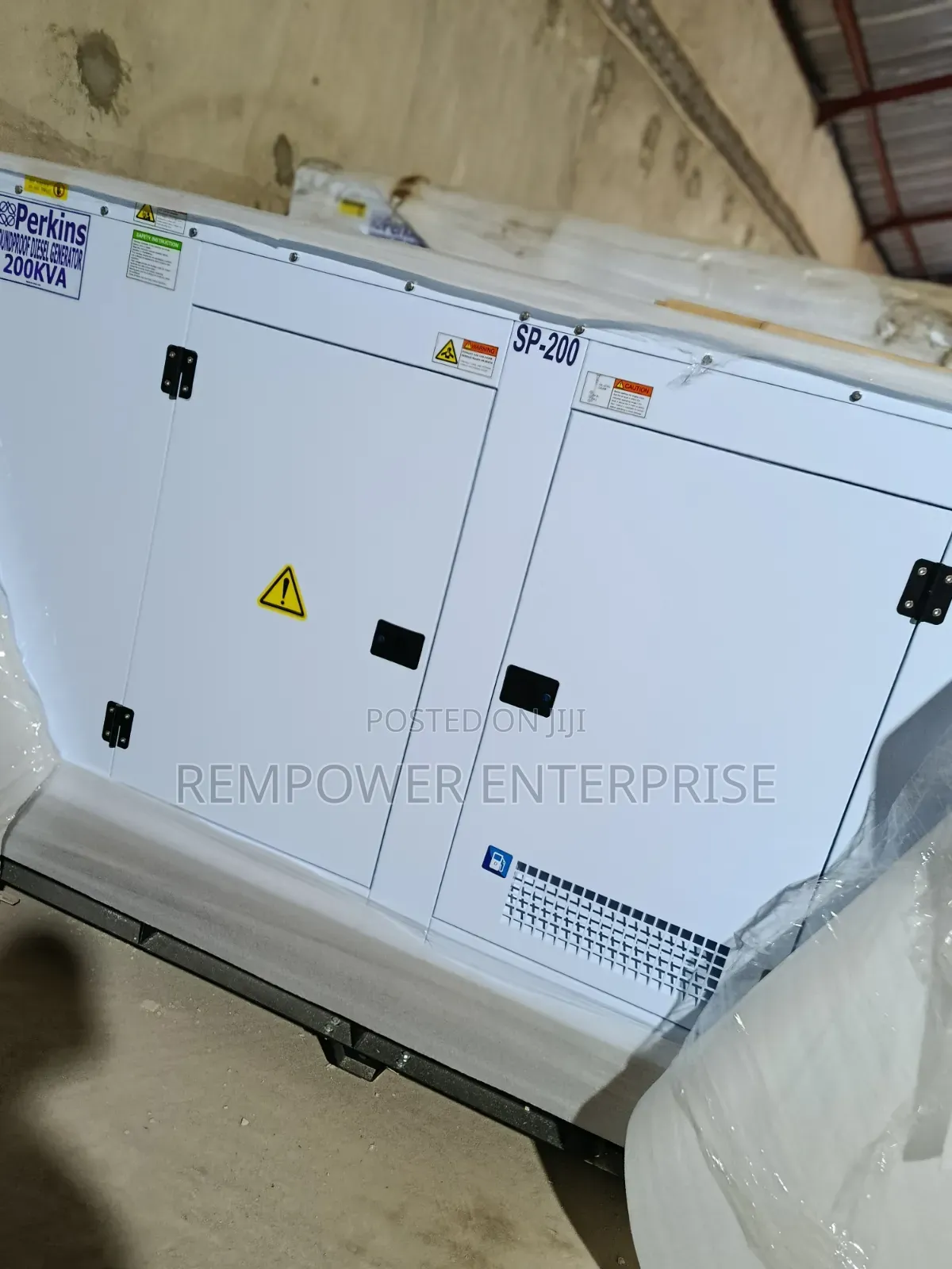 Brand New 300kva Perkins Soundproof Generator
