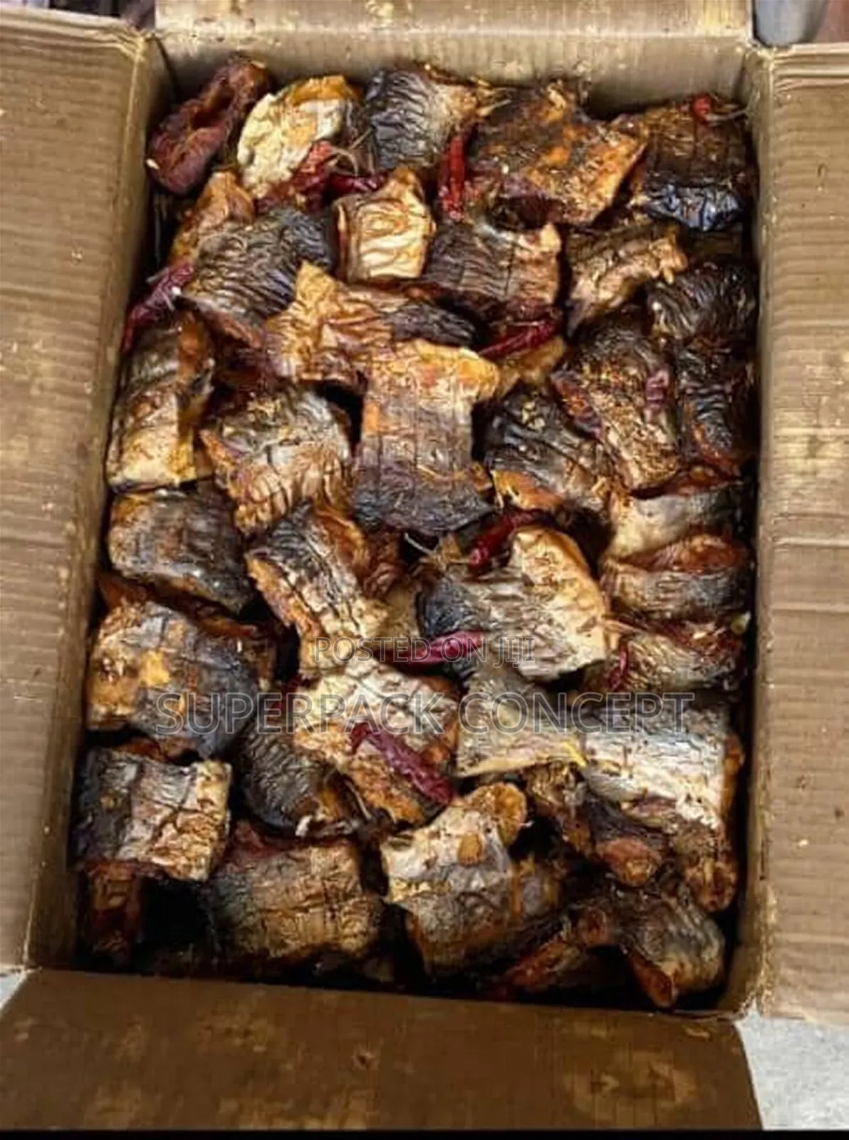 Original Carton of Thailand Dry Fish