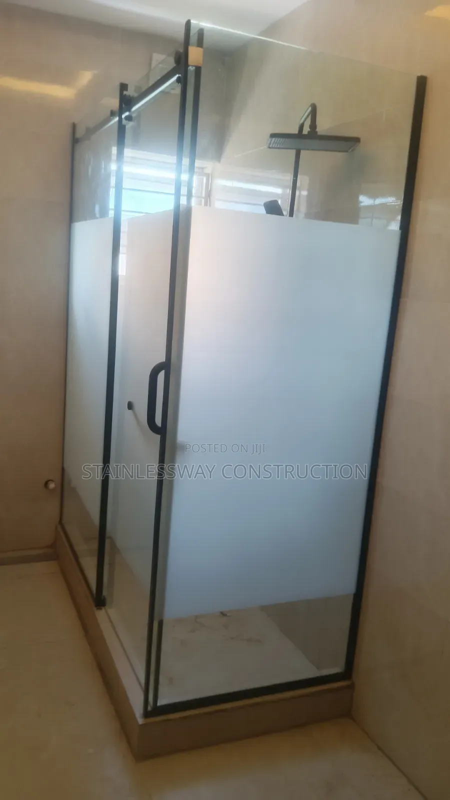 P and P Shower Cubicle Glass