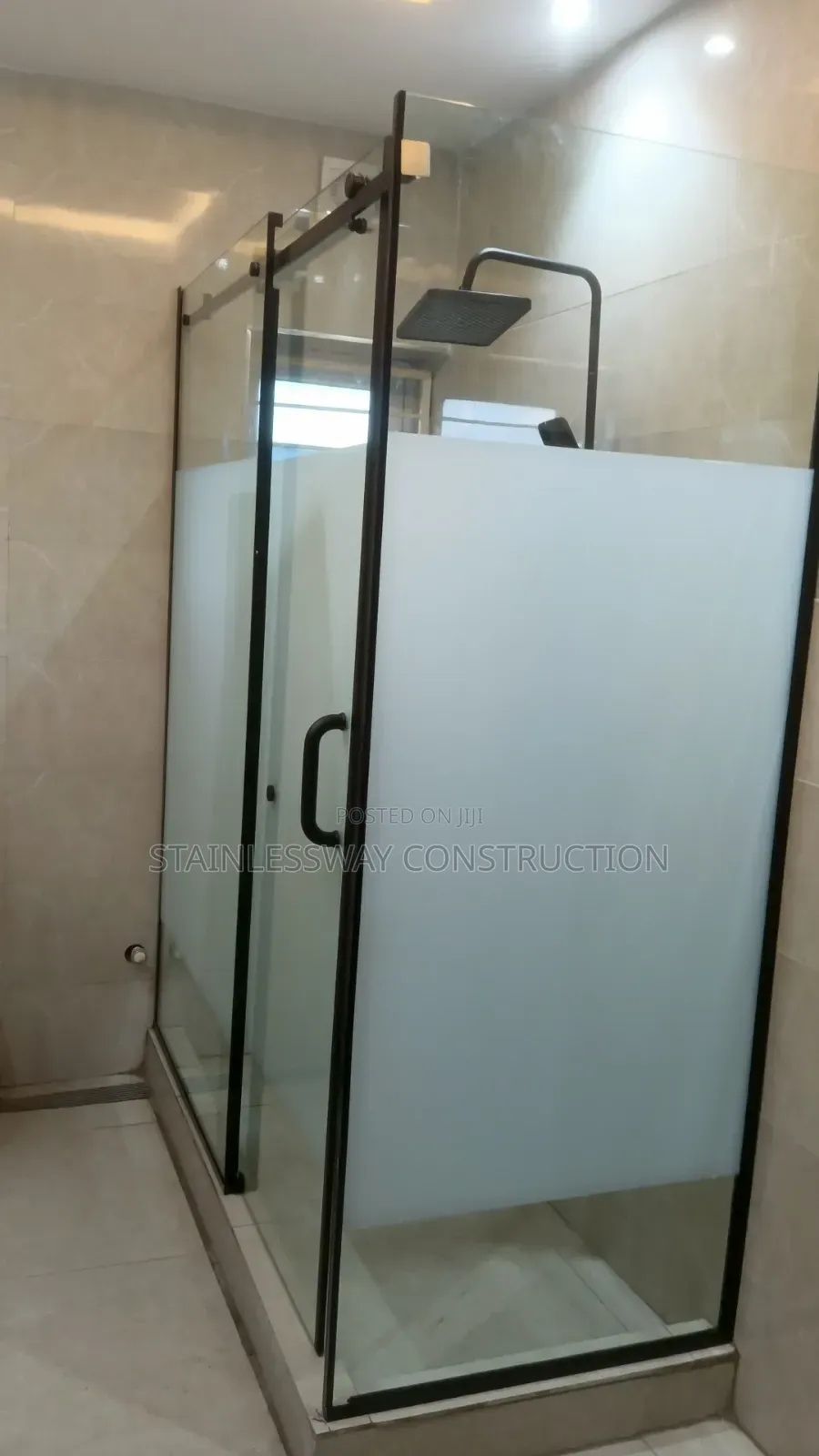 P and P Shower Cubicle Glass