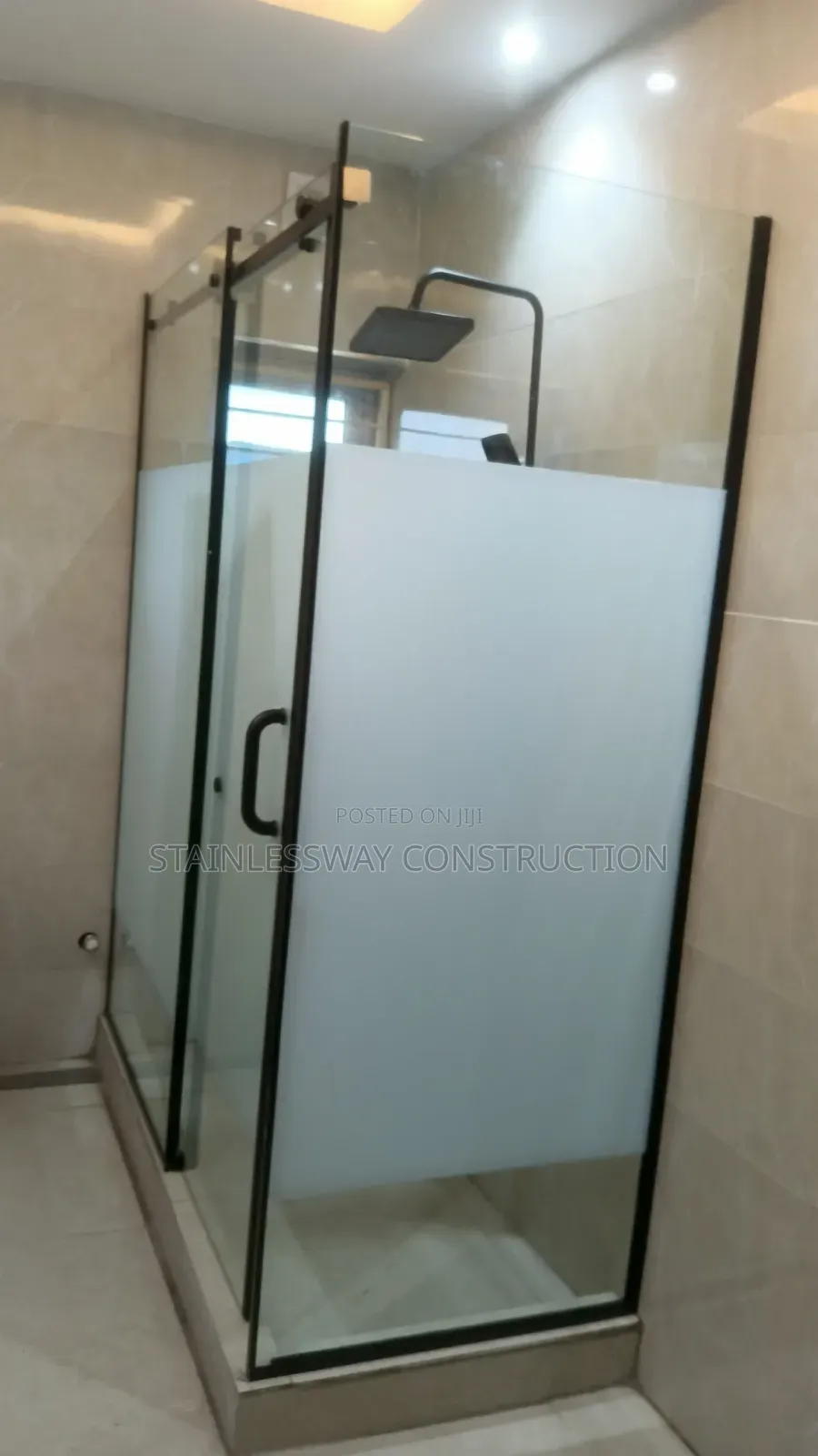P and P Shower Cubicle Glass