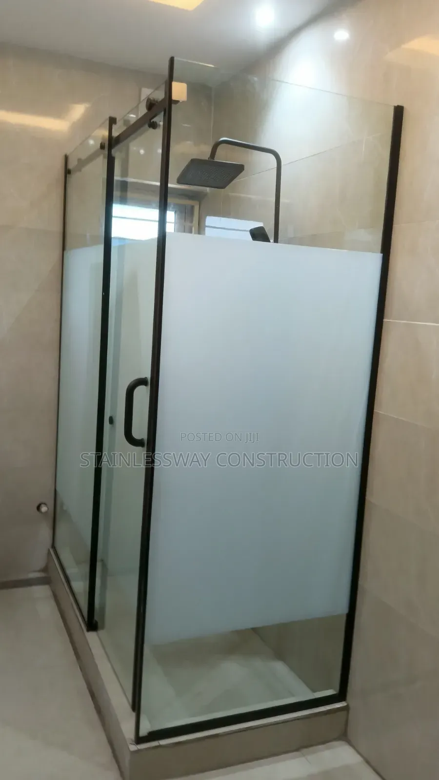 P and P Shower Cubicle Glass