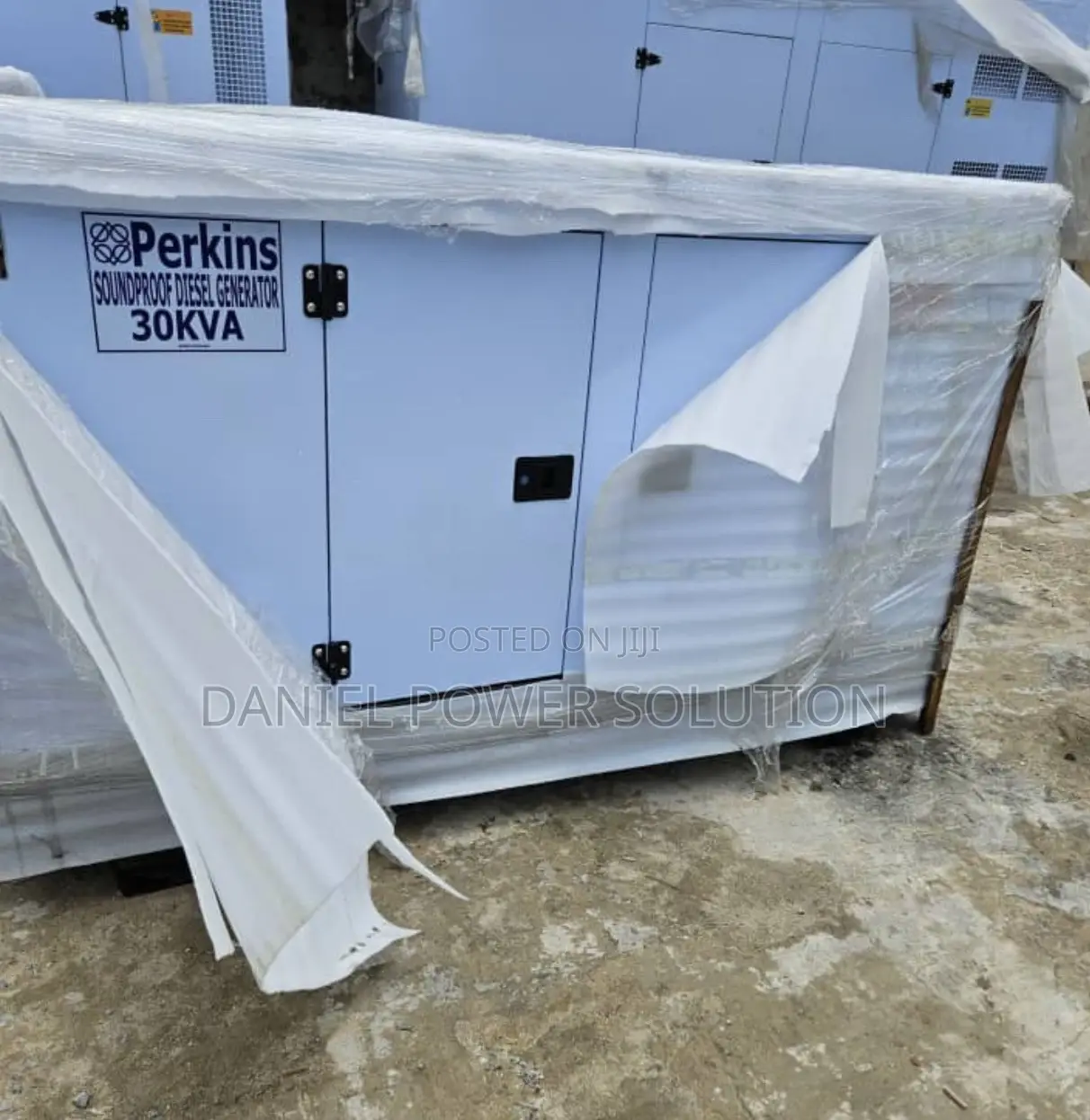 PERKINS 30kVA Diesel 3-Phase Stamford Alternator Soundproof Generator