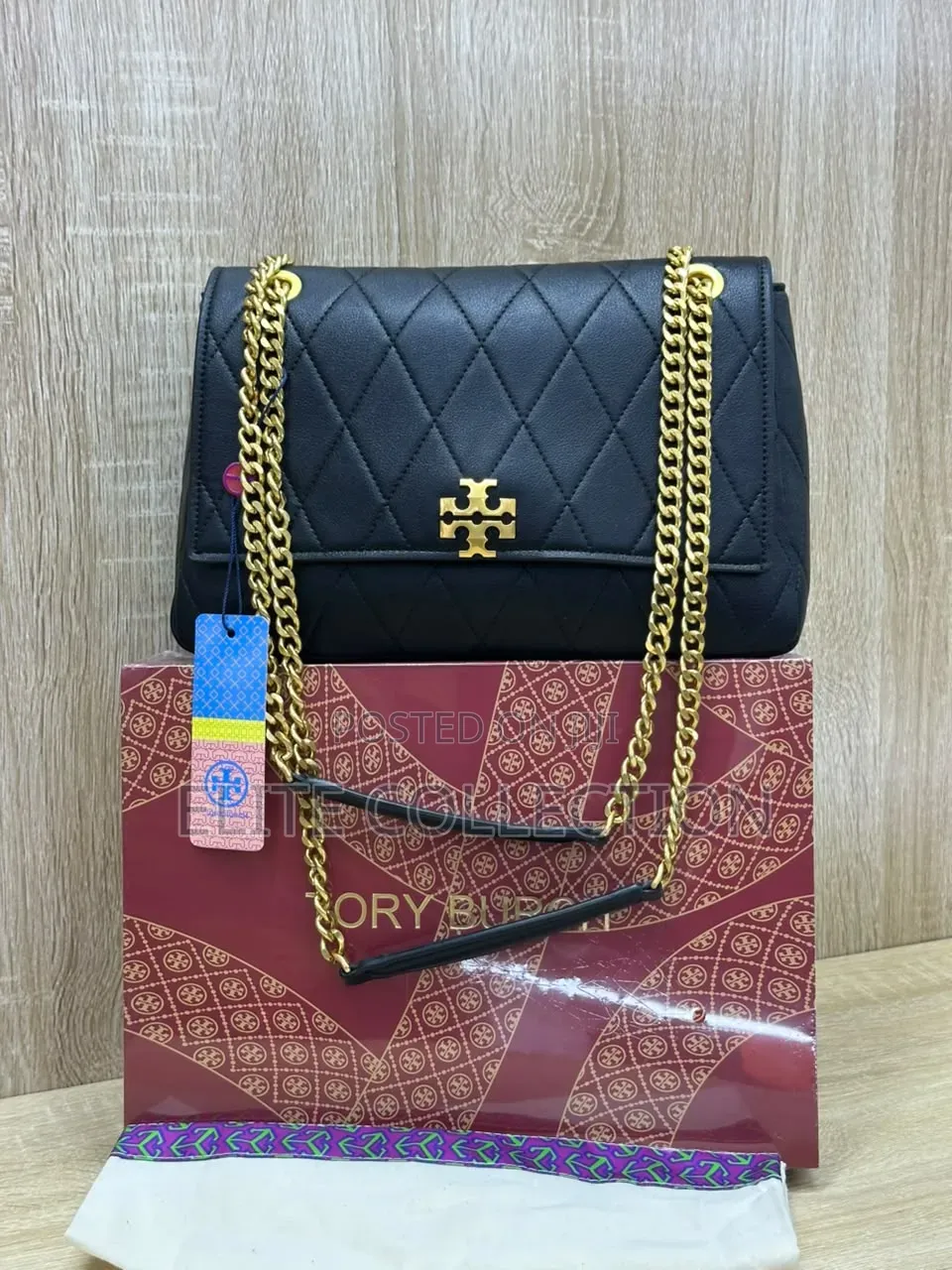 Tory Burch Luxury Bag , Fully Packaged With Box Medium Size
