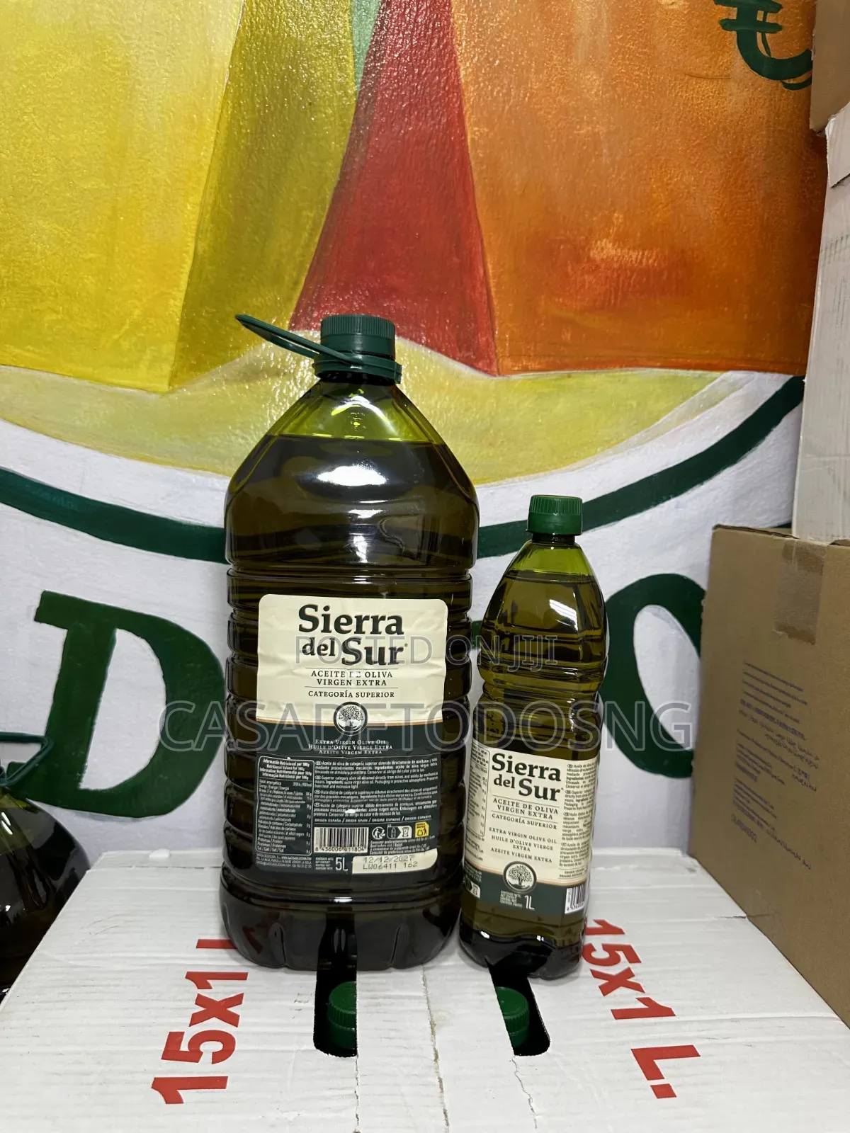 Sierra Del Sur Extra Virgin Olive Oil 5L – 100% Spanish EVOO