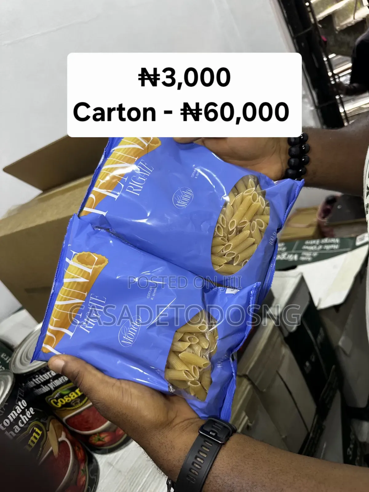Original Del Mondo Penne Pasta 400g – Durum Wheat Pasta