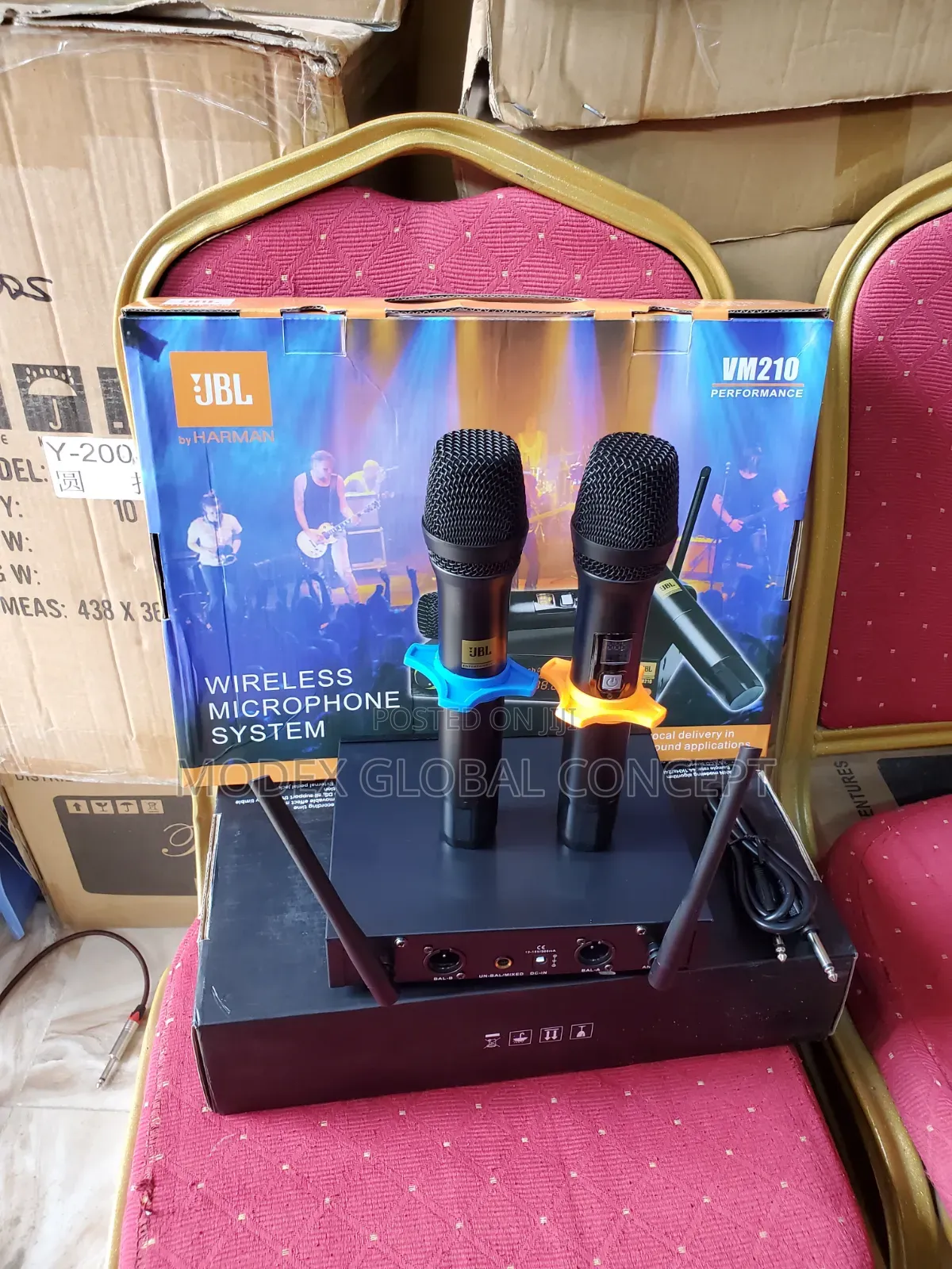 JBL VM210 Performance Wireless Microphone System.