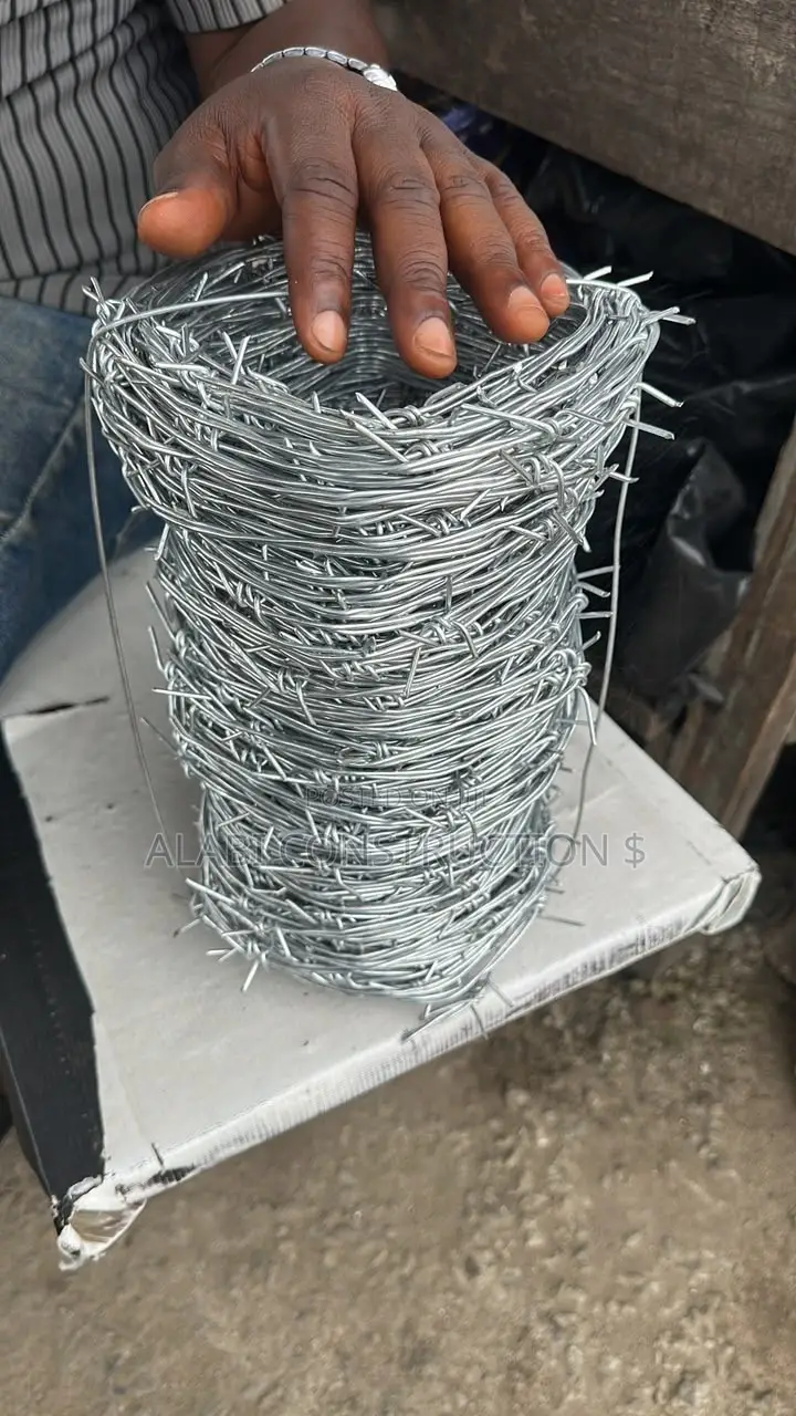 Barbed Fencing Wire / Strong Security Fence Concertina Wire