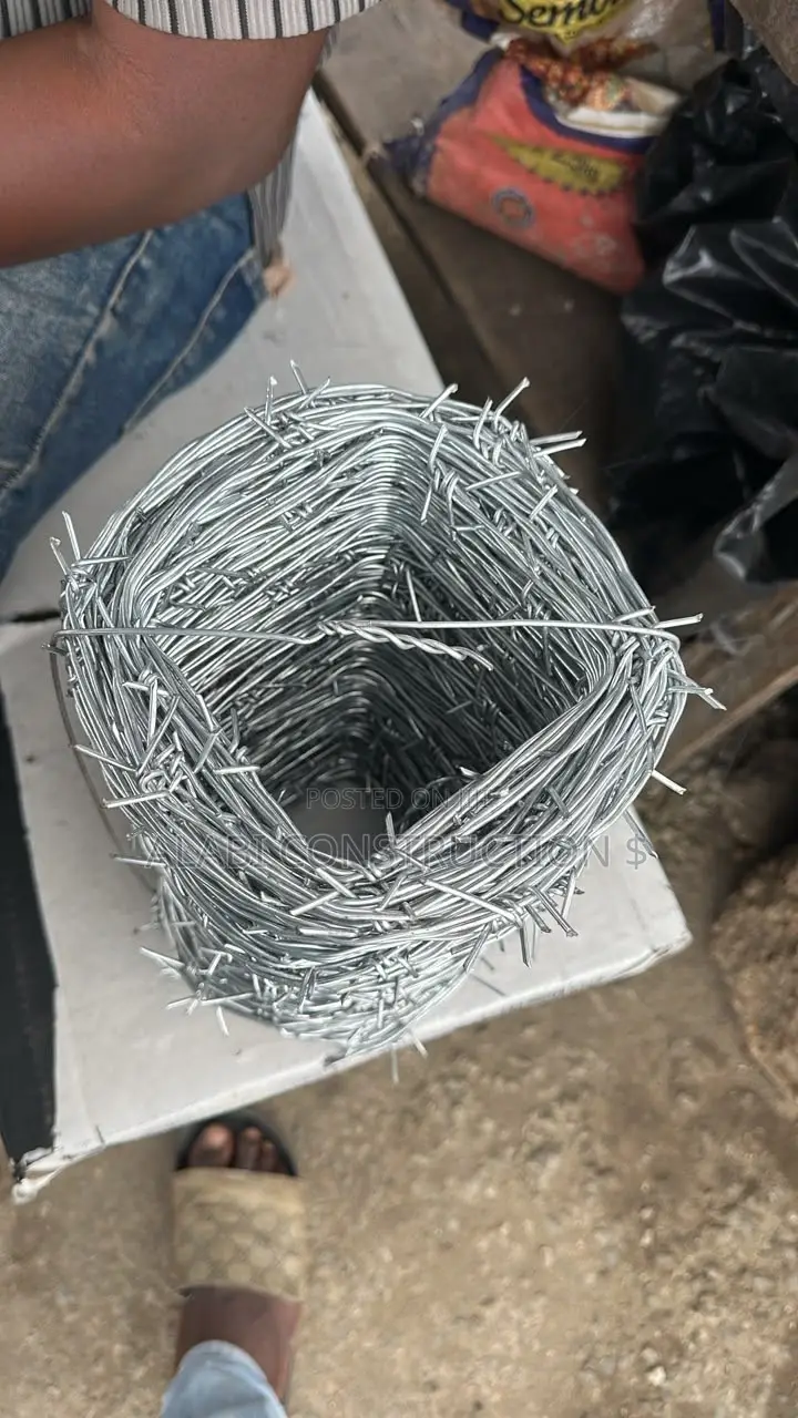 Barbed Fencing Wire / Strong Security Fence Concertina Wire
