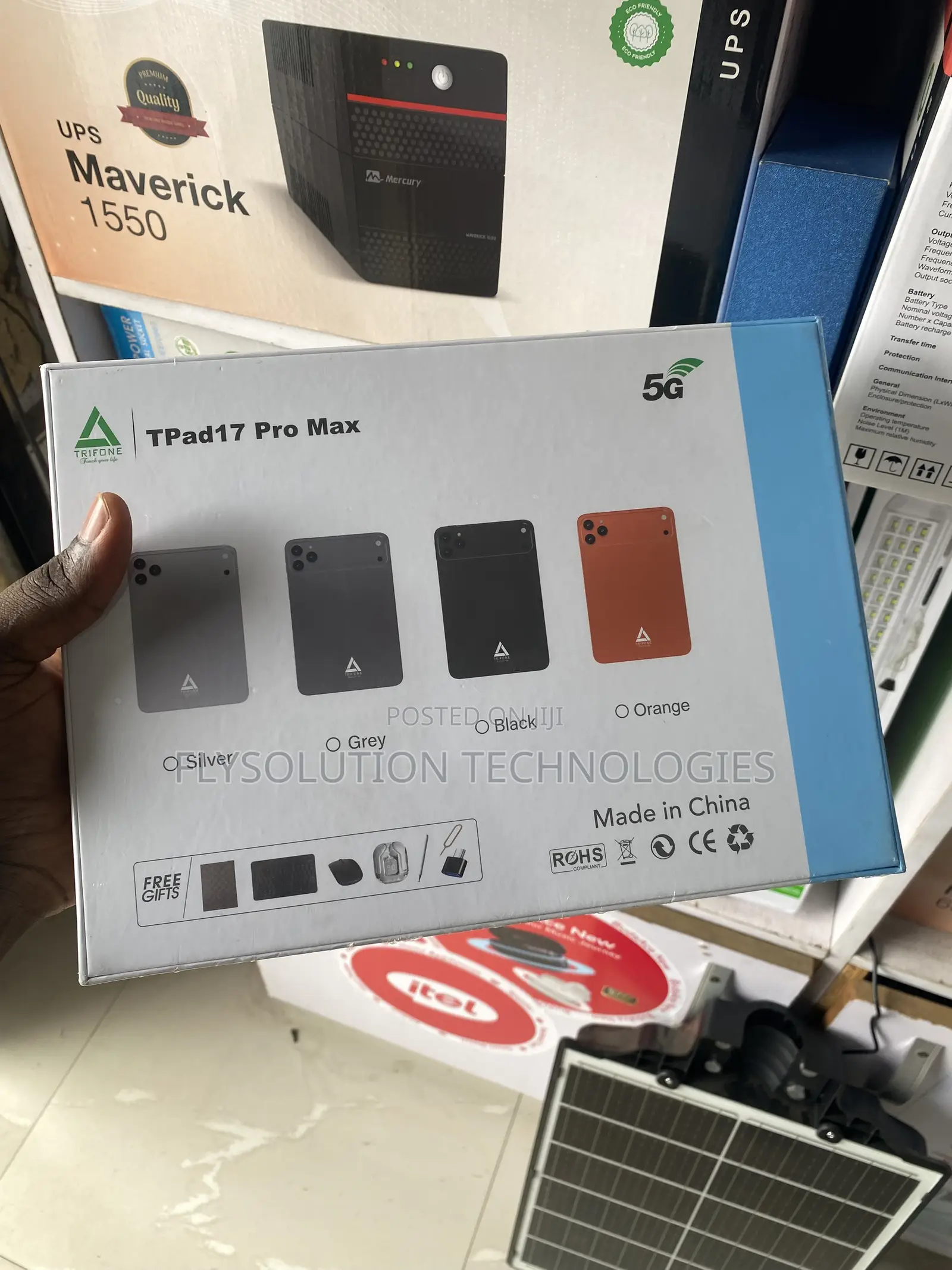 New Trifone TPad 17 512 GB Black