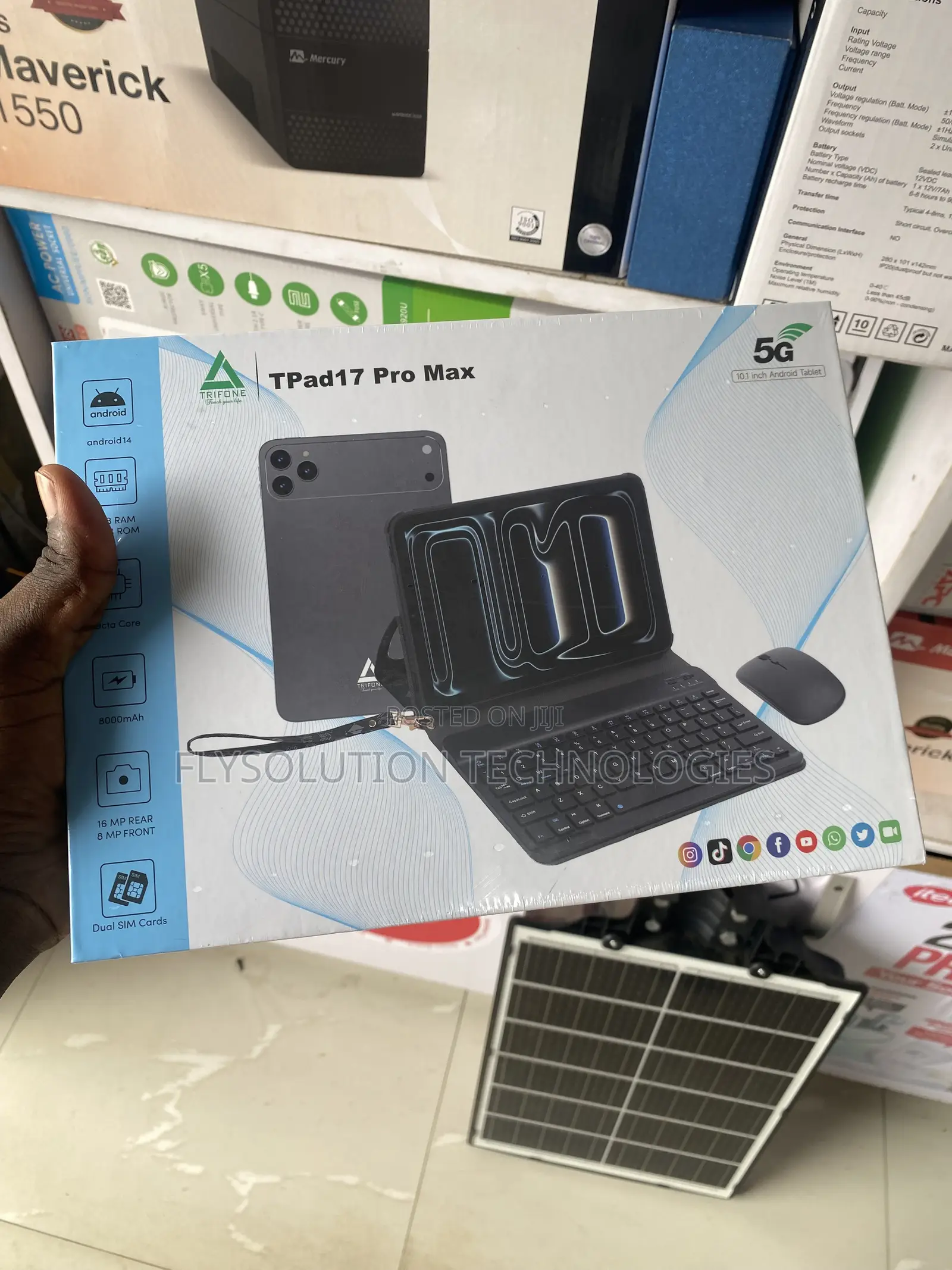 New Trifone TPad 17 512 GB Black