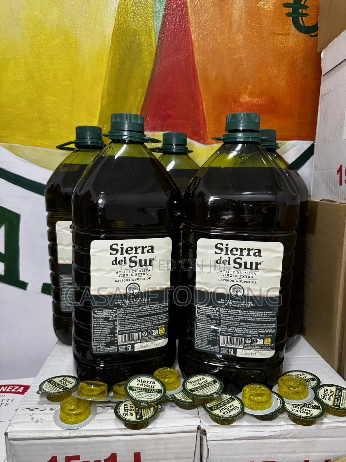 Sierra Del Sur Extra Virgin Olive Oil 5L – 100% Spanish EVOO