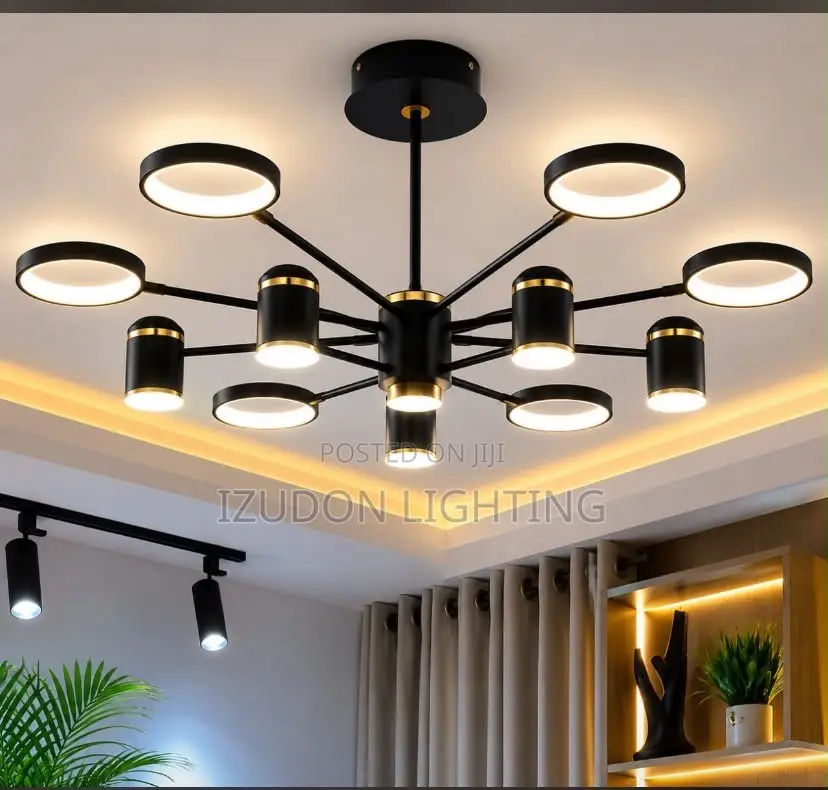 Luxury LED Candle-Style Chandelier Light