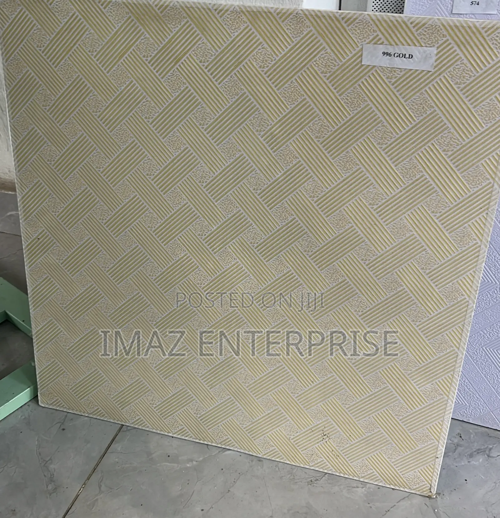 Gold Laminated Suspended Ceiling