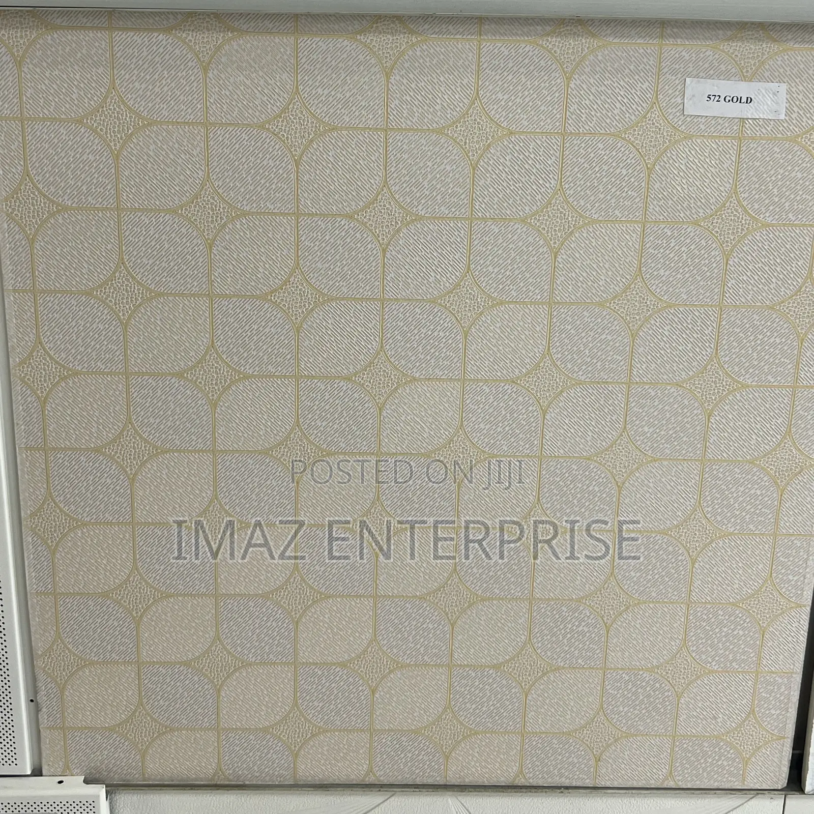 Gold Laminated Suspended Ceiling