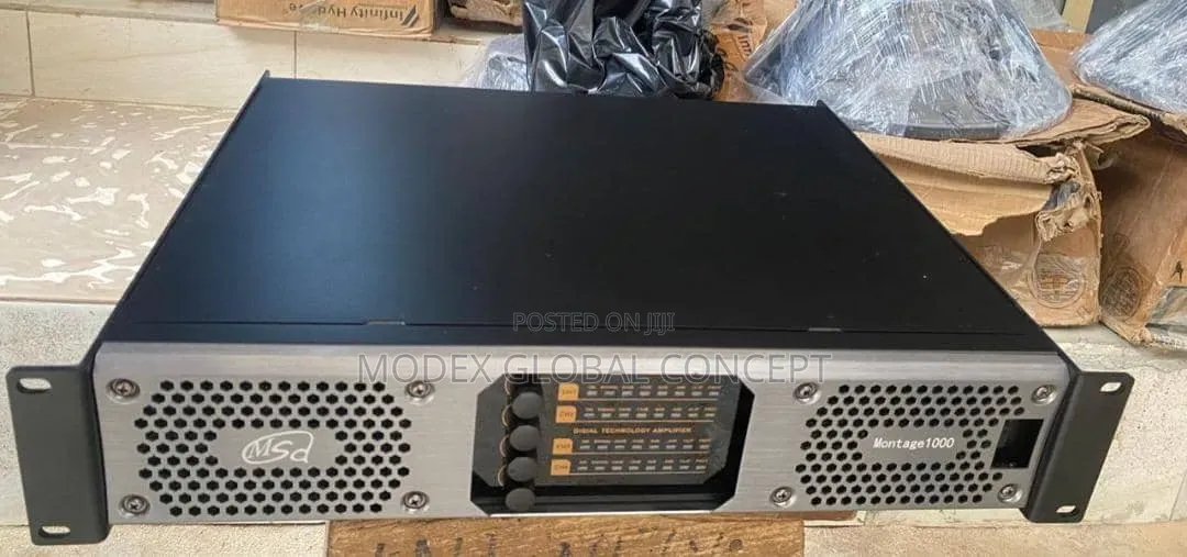 MSD Montage 1000 Professional Digital Power Audio Amplifier
