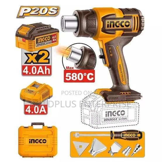 20 Volt Ingco Heat Gun Machine
