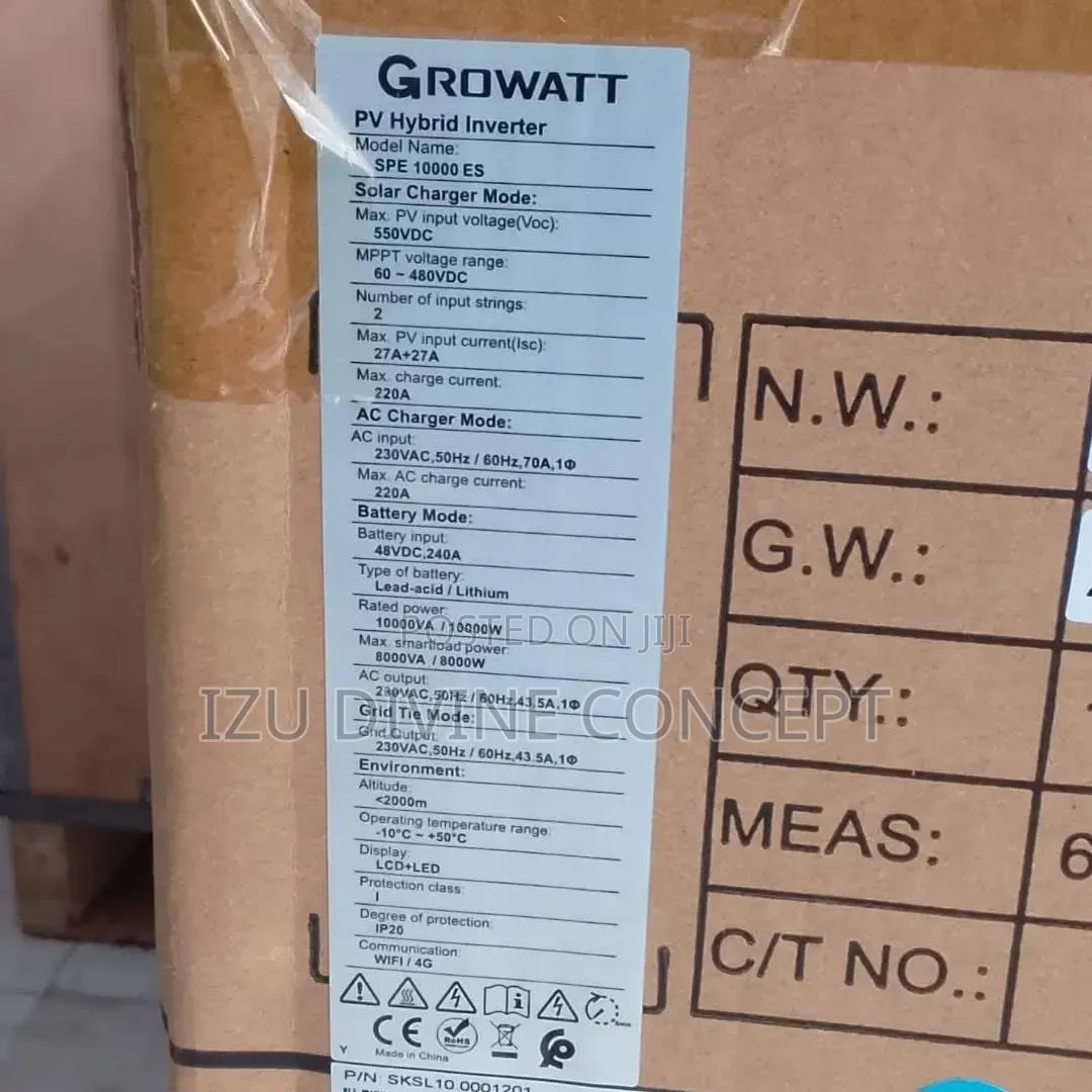 10kva 48v GROWATT Hybrid Inverter