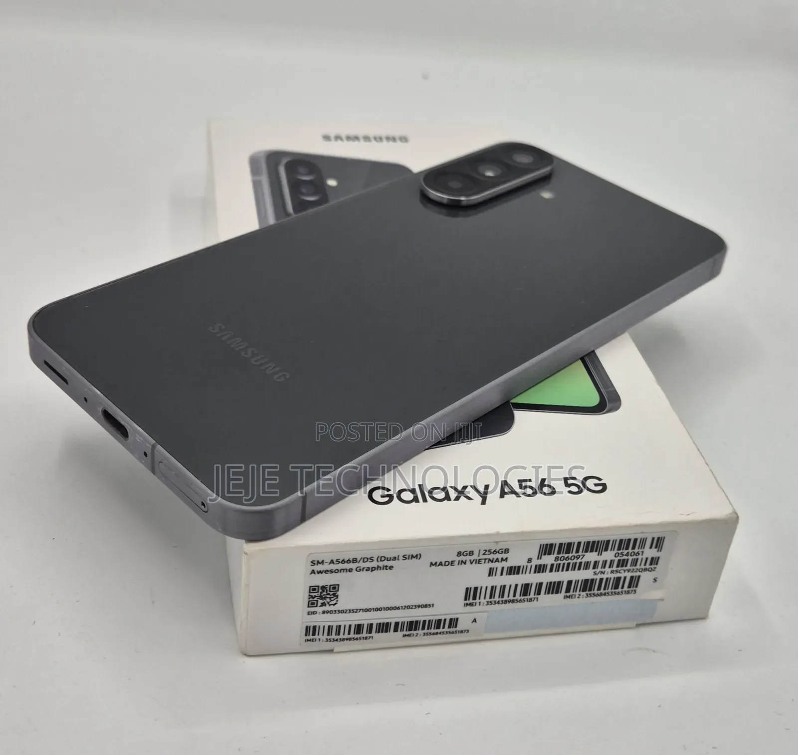 Samsung Galaxy A56 256 GB Black