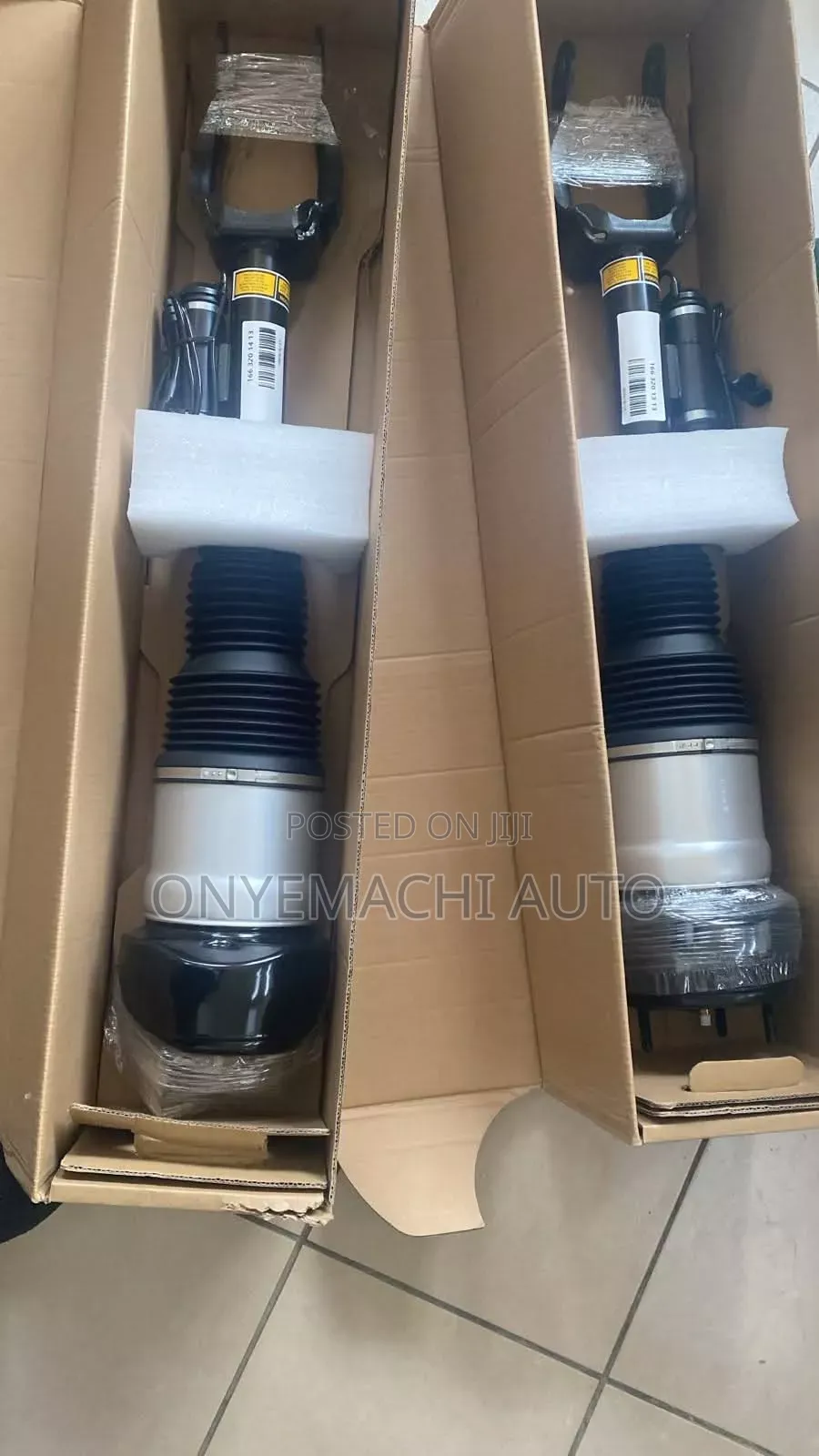Front Air Balloon Shock for Mercedes-Benz ML350 and GL450 2012 2015
