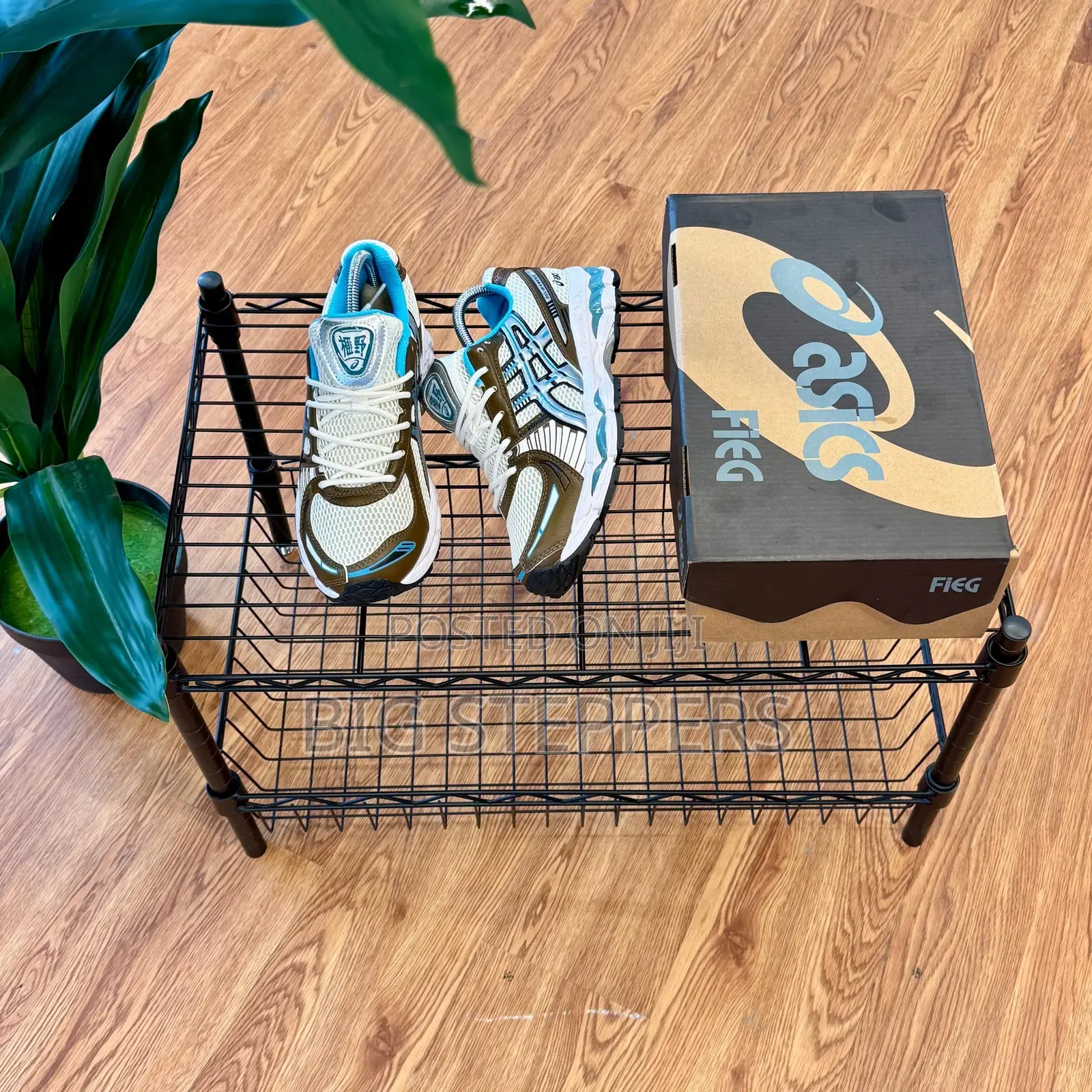 Kith X Asics Gel Kayano 12.1 Cream Still Water