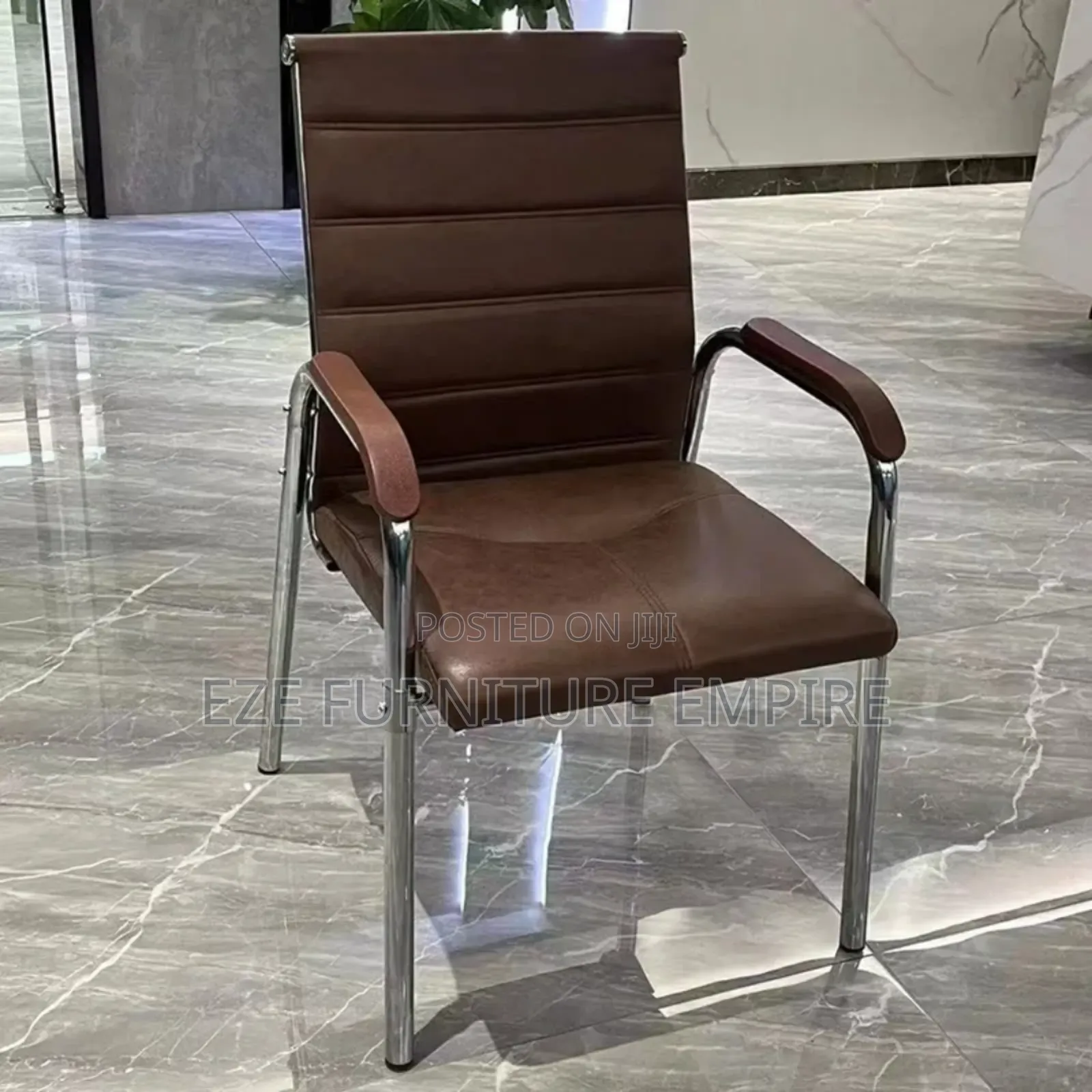 4leg Leather Office Chair