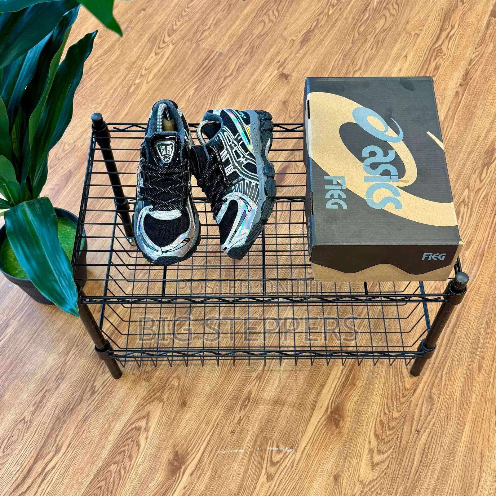 Asics Gel Kayano 12.1 Black Metallic Silver