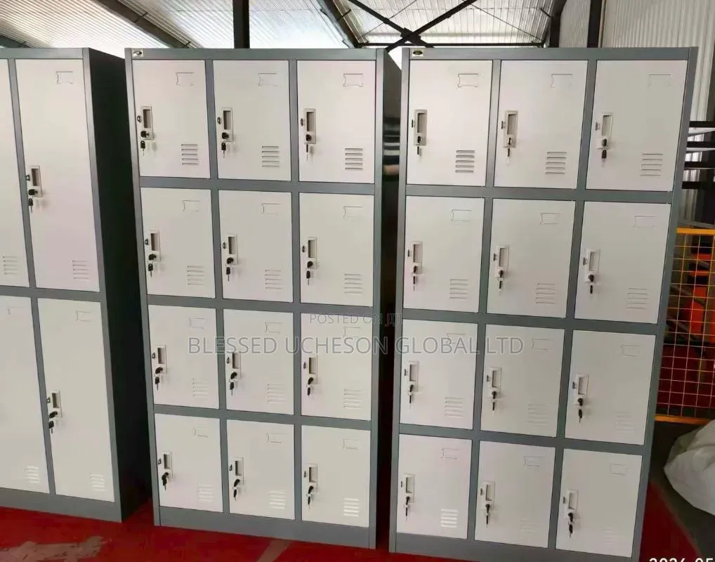 Brand New Heavy-Duty 12-Door Steel Locker Cabinet