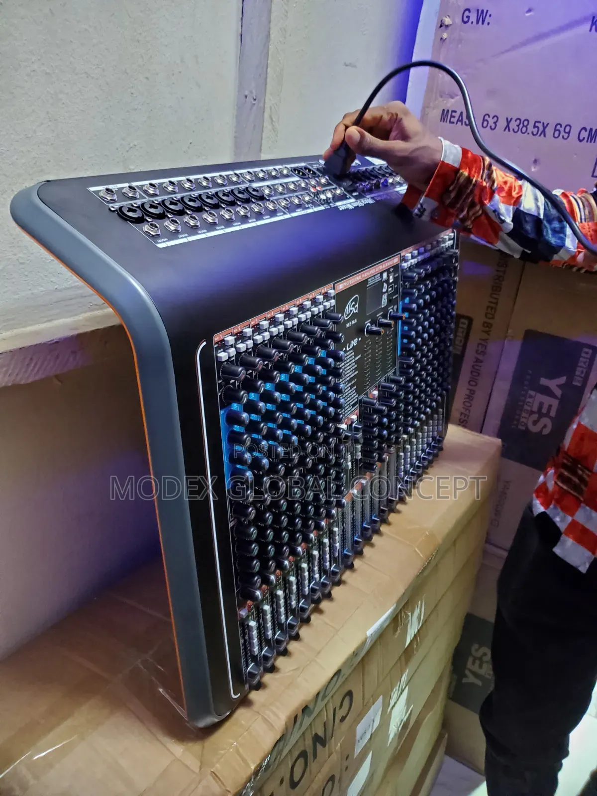 ORIGINAL MSD 16-Channel Semi-Digital Audio Mixer.