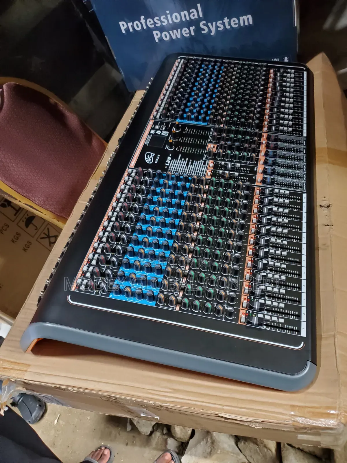 Professional New MSD 24-Channel Semi-Digital Audio Mixer.