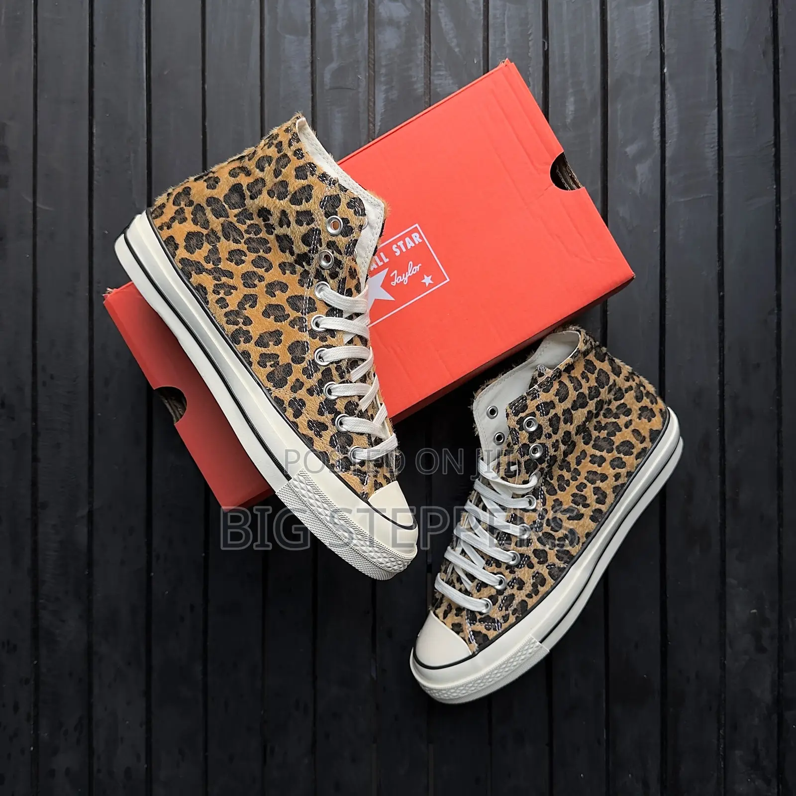 Leopard Skin Converse Sneakers