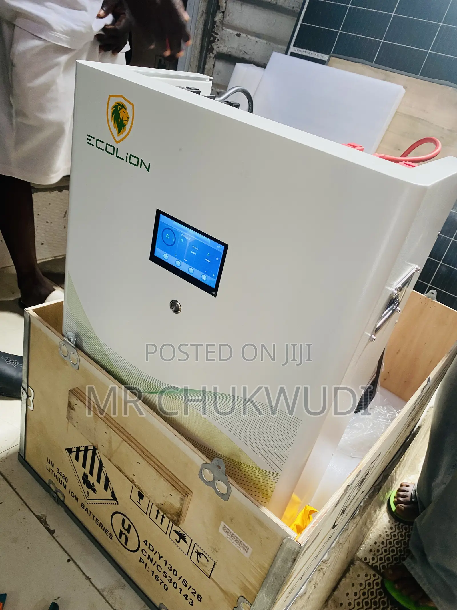 8kwh 25.6v Ecolion Solar Lithium Batteries Is Available