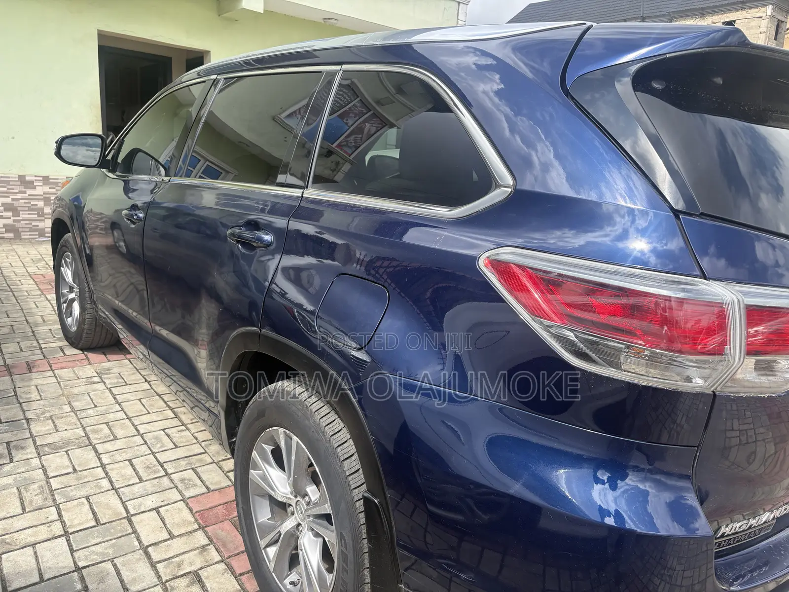 Toyota Highlander XLE 4dr SUV AWD (3.5L 6cyl 6A) 2015 Blue