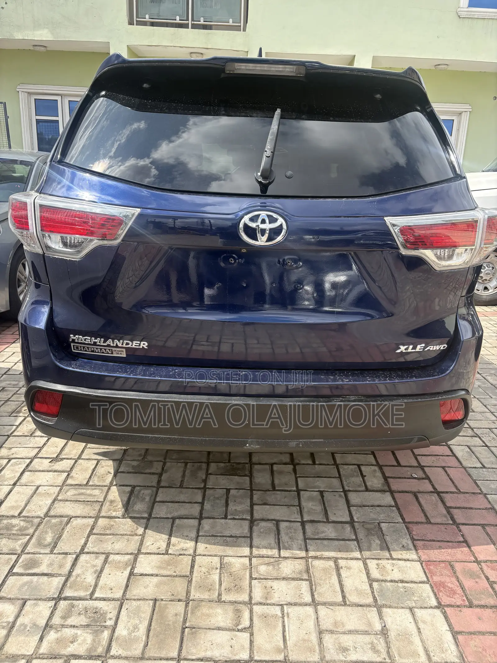 Toyota Highlander XLE 4dr SUV AWD (3.5L 6cyl 6A) 2015 Blue