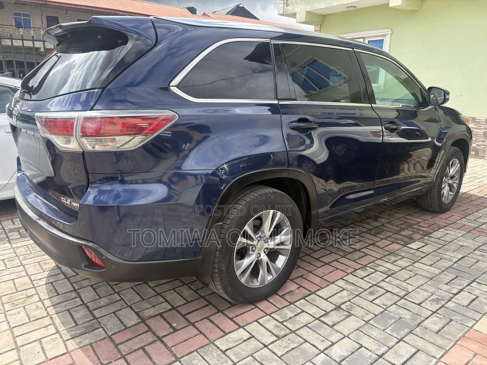 Toyota Highlander XLE 4dr SUV AWD (3.5L 6cyl 6A) 2015 Blue
