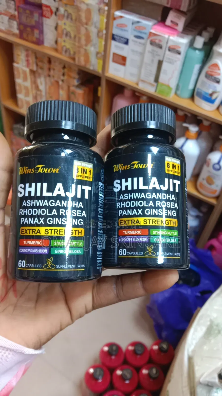 Winstown Shilajit 8 in 1 Extra Strength