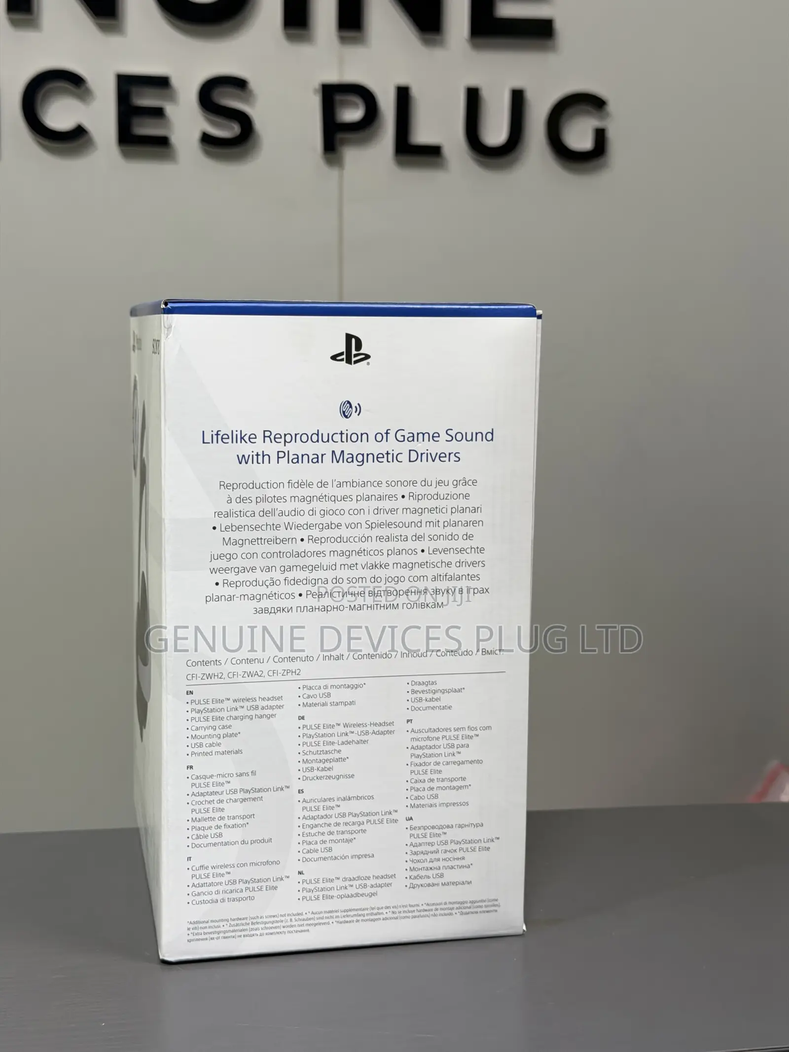 Sony PlayStation PULSE Elite Wireless Headset - For PS5, PC MAC