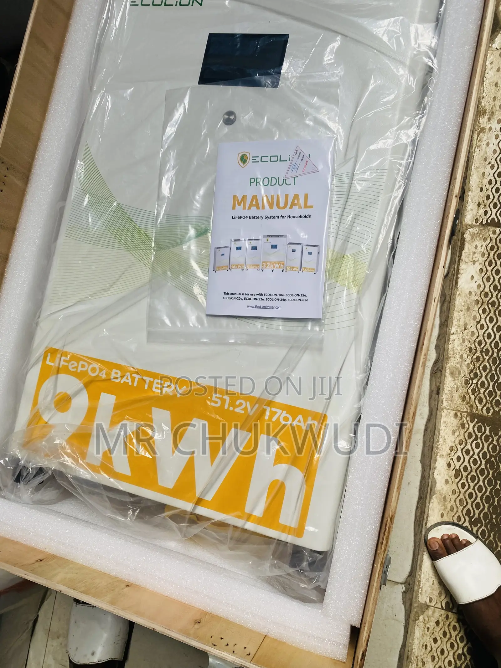 9kwh 51.2v Ecolion Ele Solar Lithium Batteries Is Available