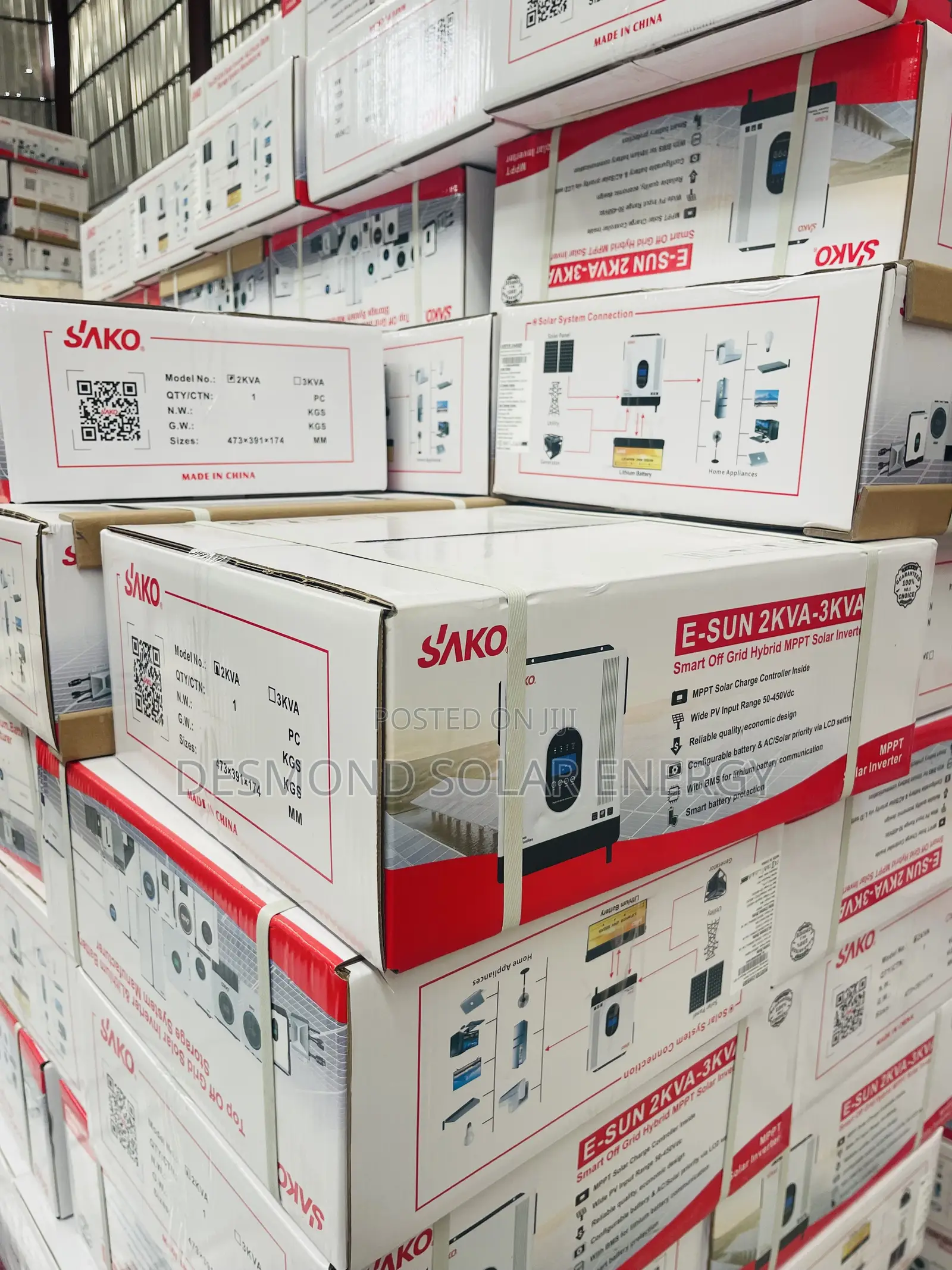 2kva 12v Sako Solar Hybrid Power Inverter Is Very Much Available Now